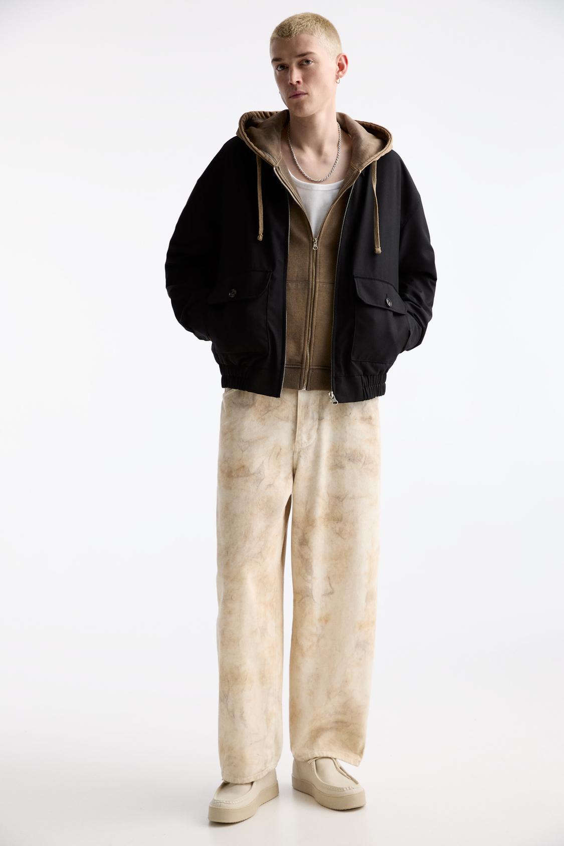 Bomber jacket with flap pockets - pull&bear 