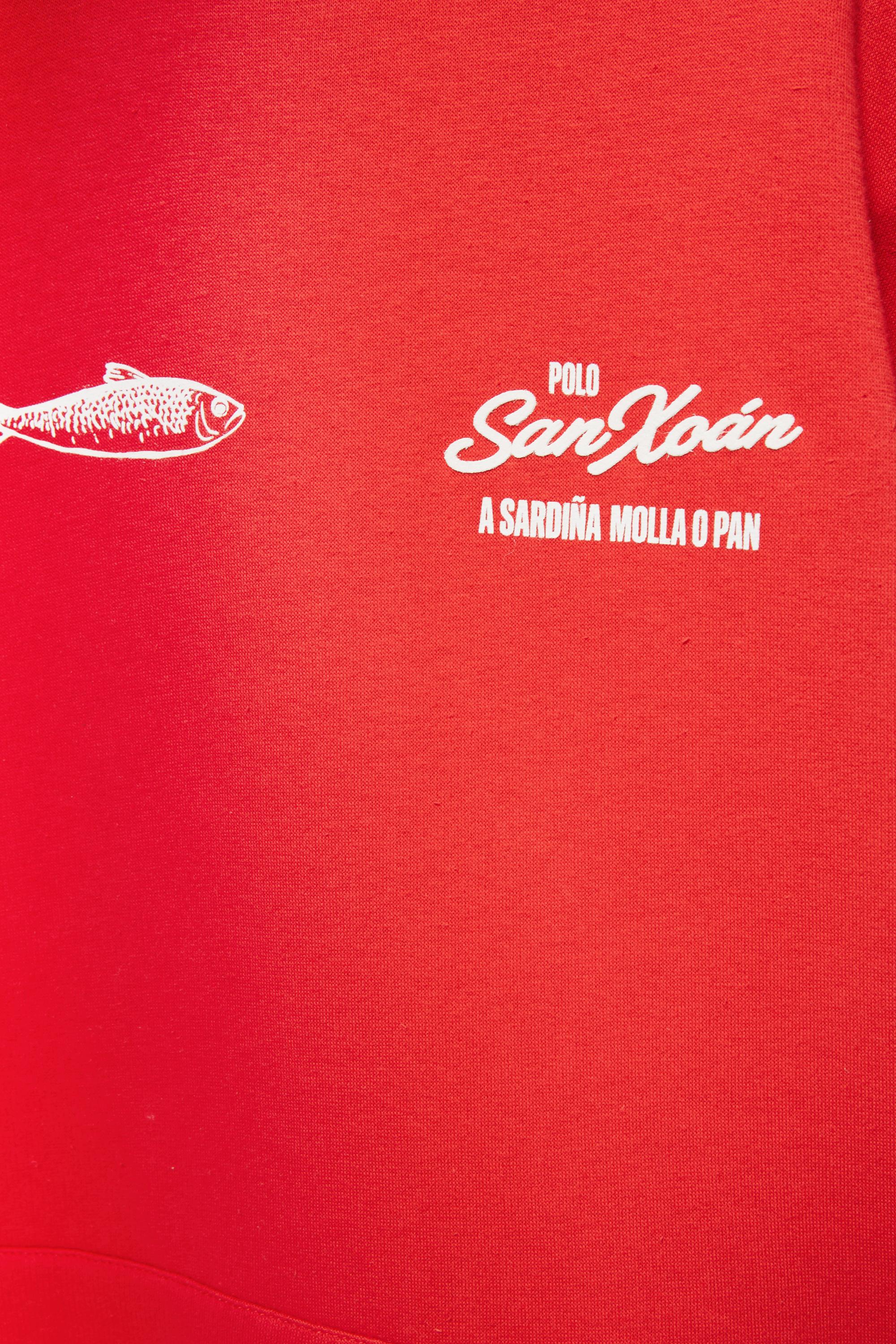 San Xoán hoodie — Red