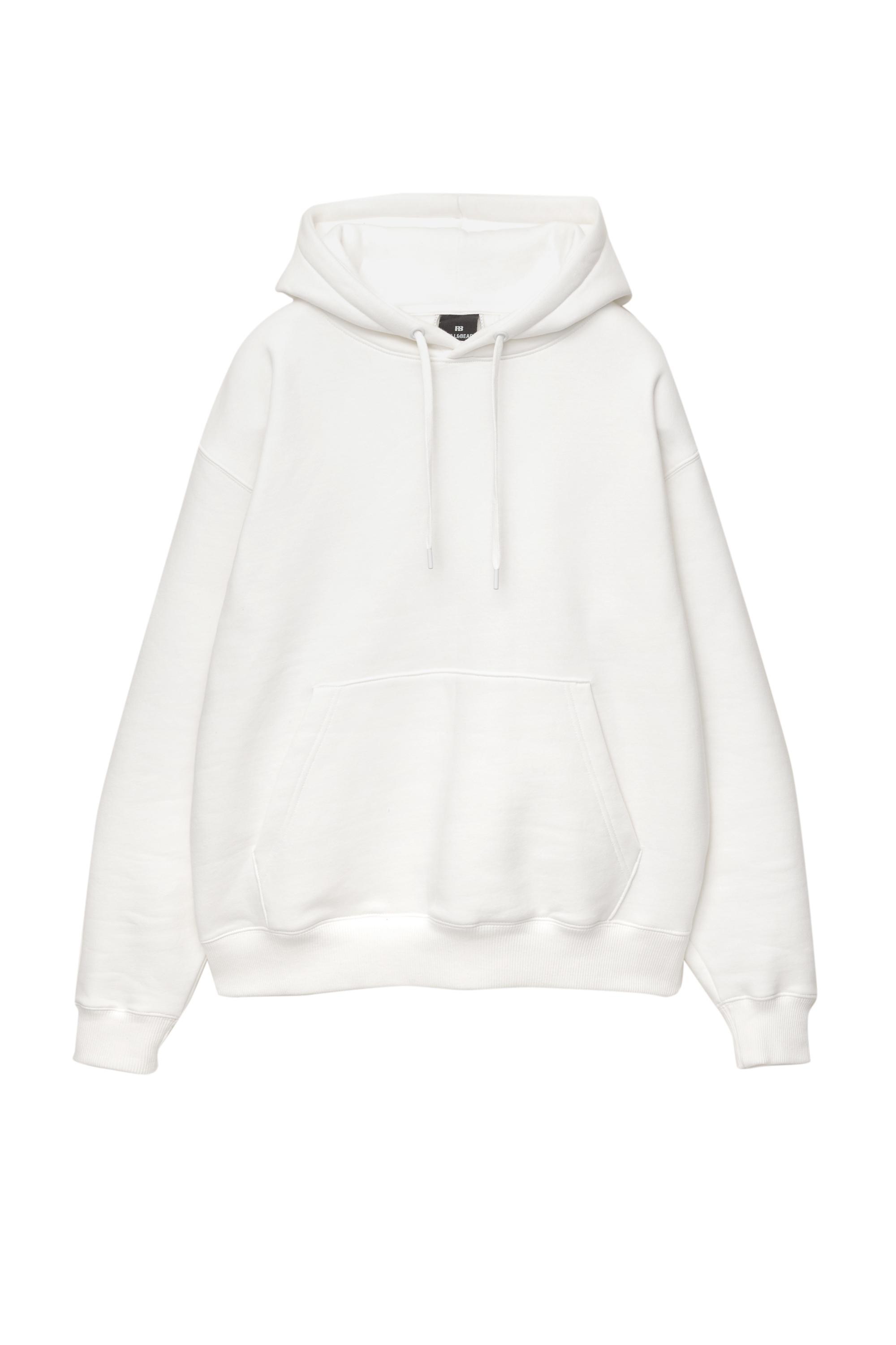 Basic kapüşonlu sweatshirt - Görsel 40