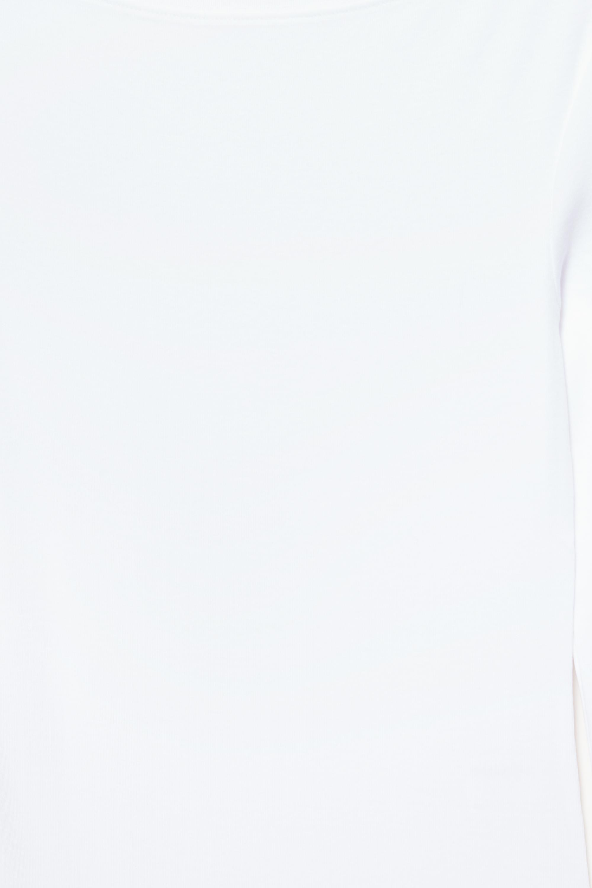 Long sleeve bodysuit — White