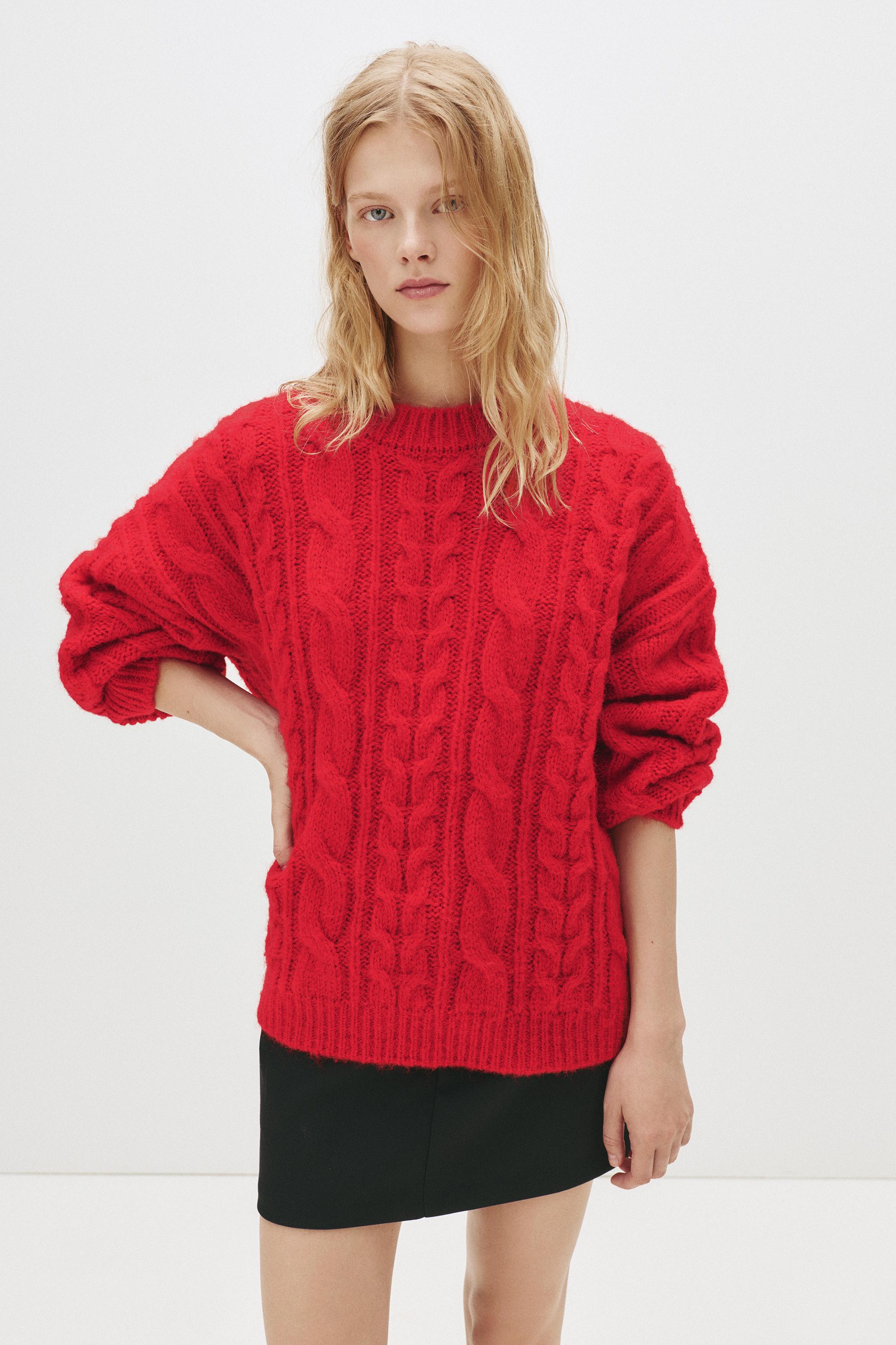 Pull Oversize Torsades - Pull&Bear - Modalova