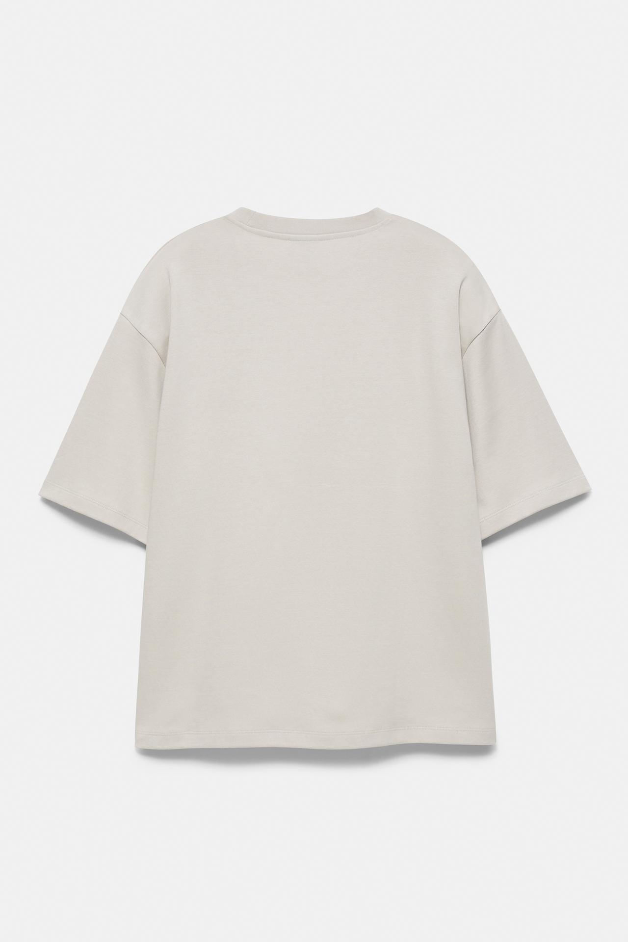 Boxy T-shirt — Stone