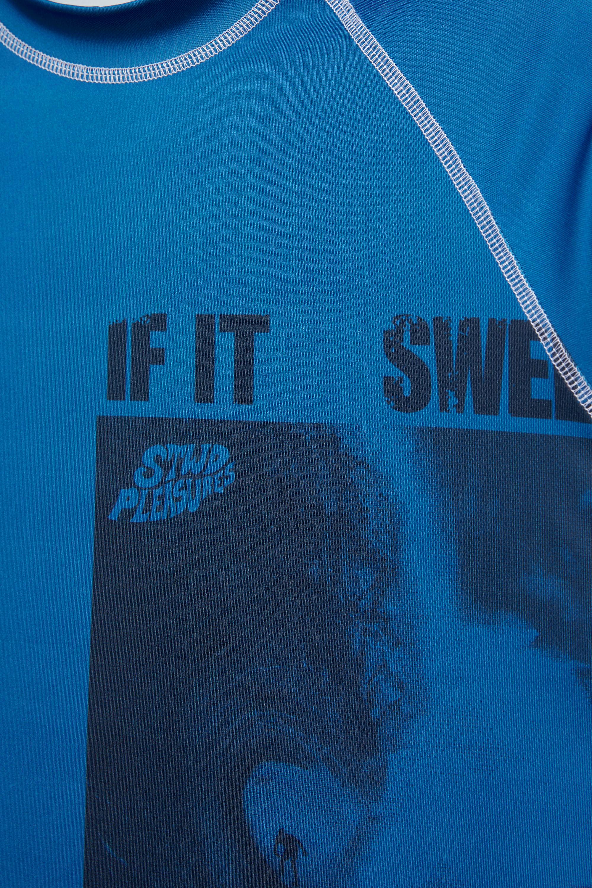 Pleasures x STWD T-shirt — Blue