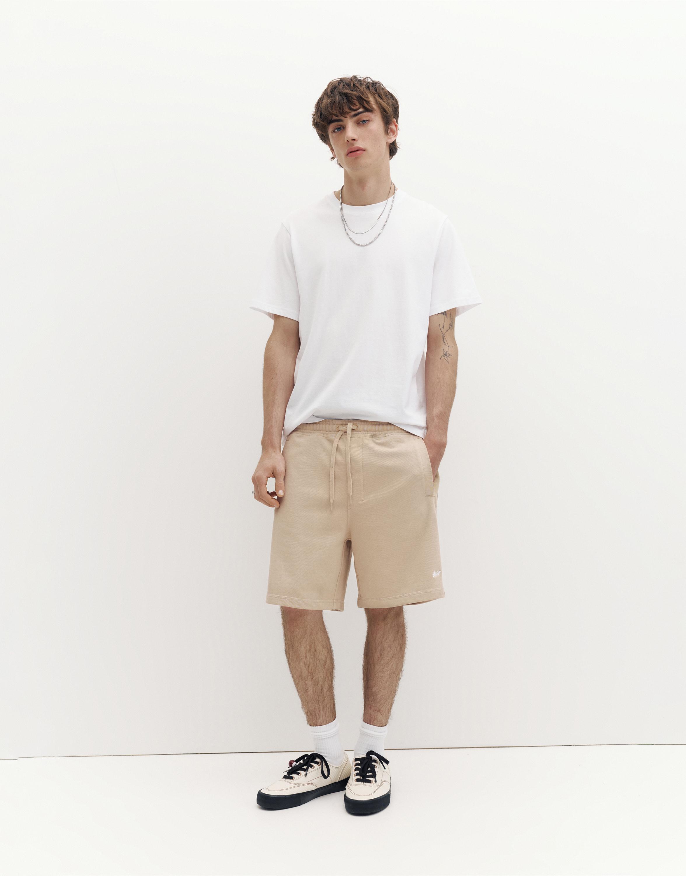 STWD jogger Bermuda shorts — Sand