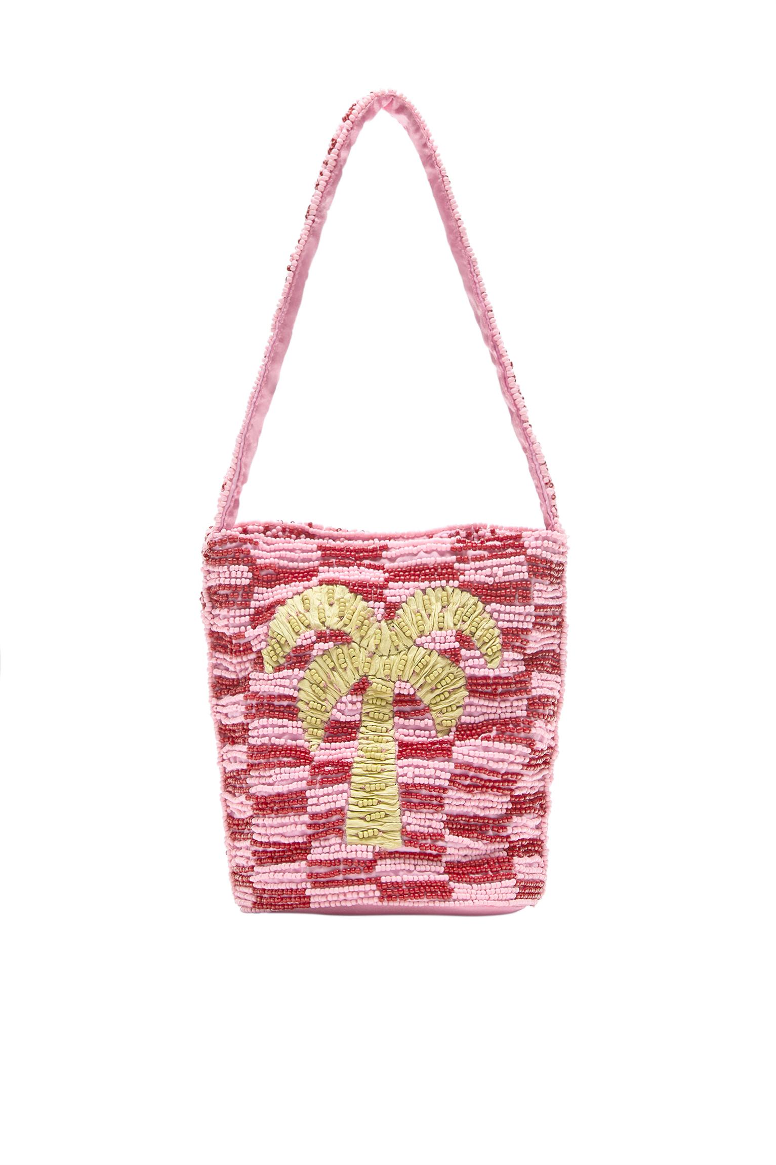 Boncuk detaylı kol çantası - Görsel 5