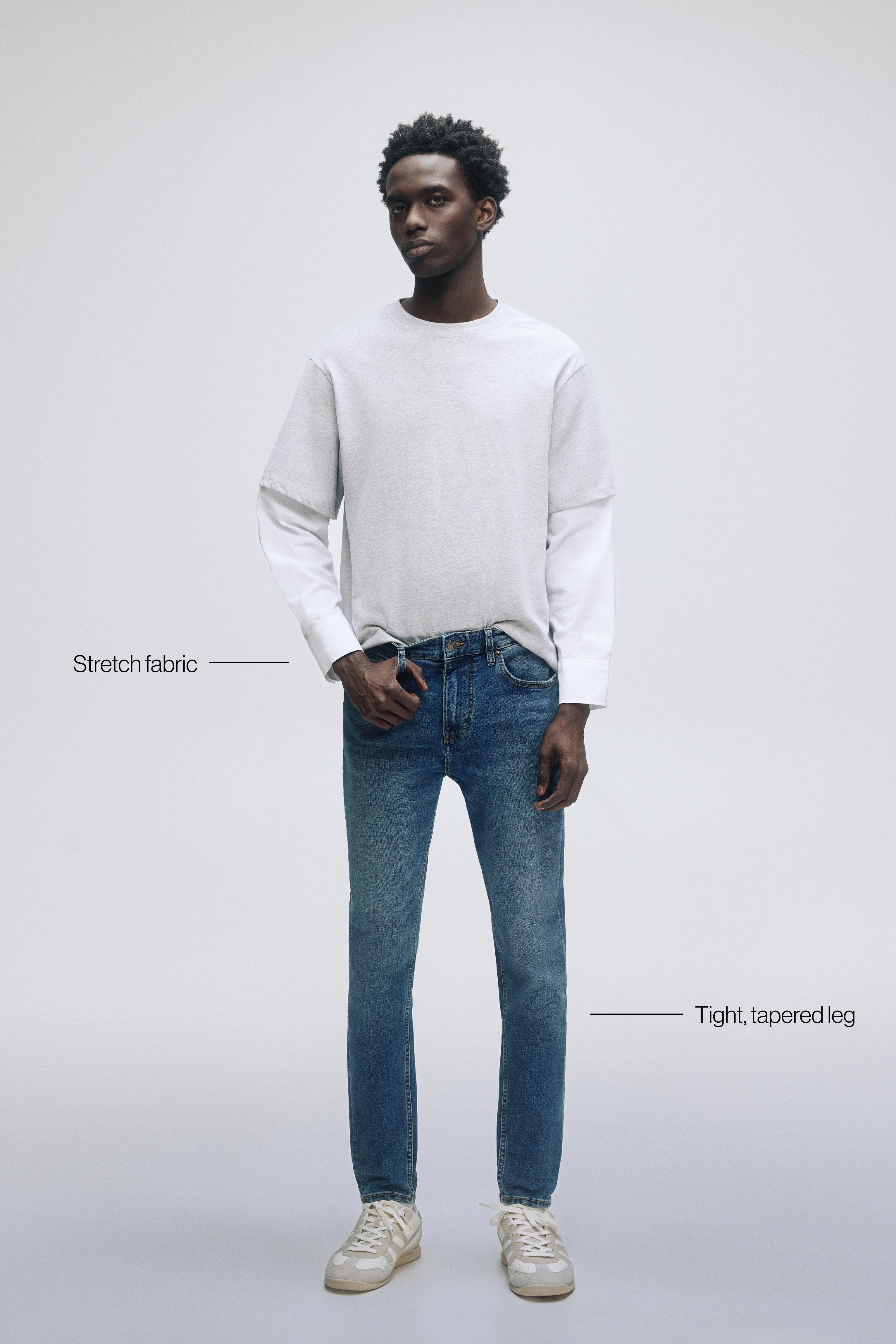 Basic skinny jeans — Dark blue