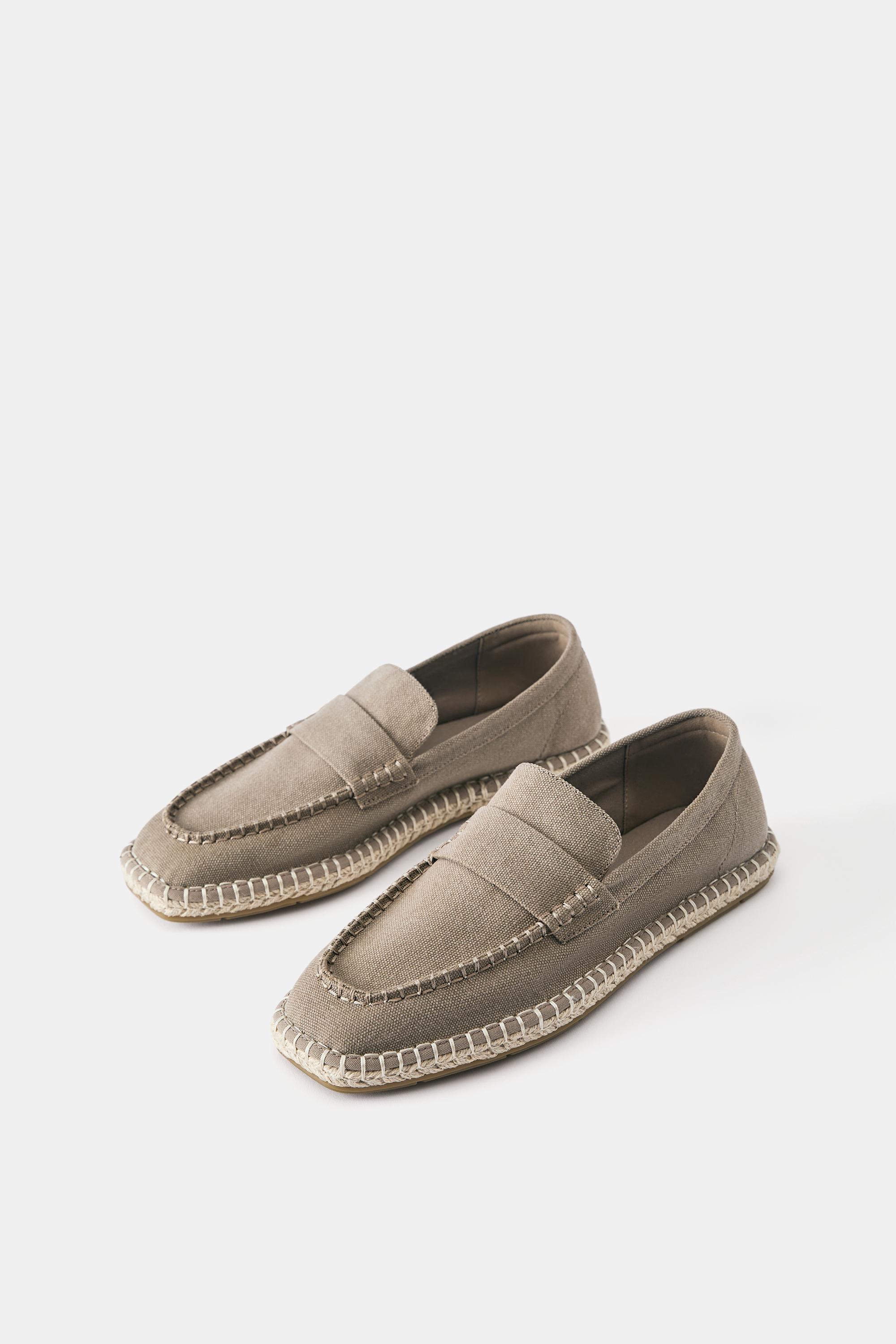 Jute espadrilles — Brown