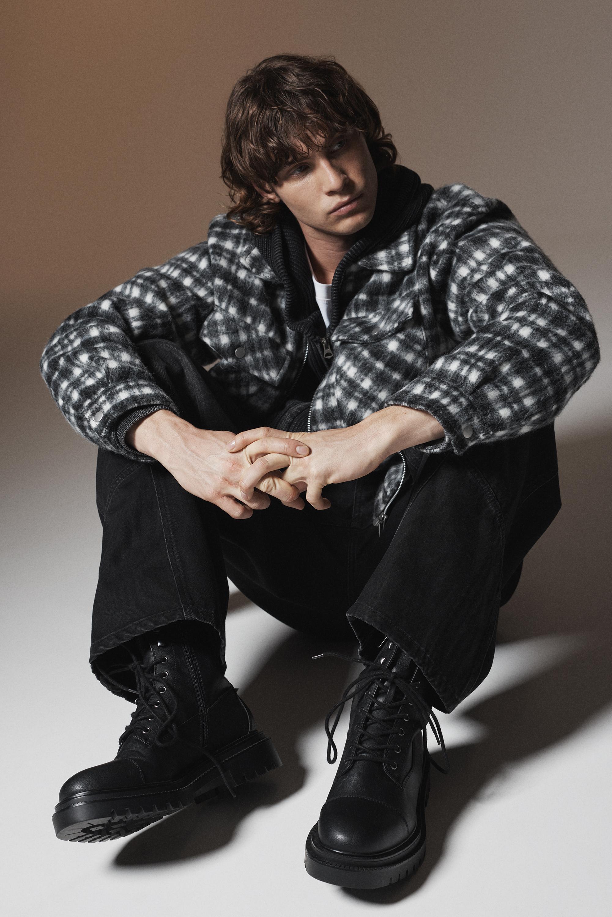 Lace-up boots - pull&bear