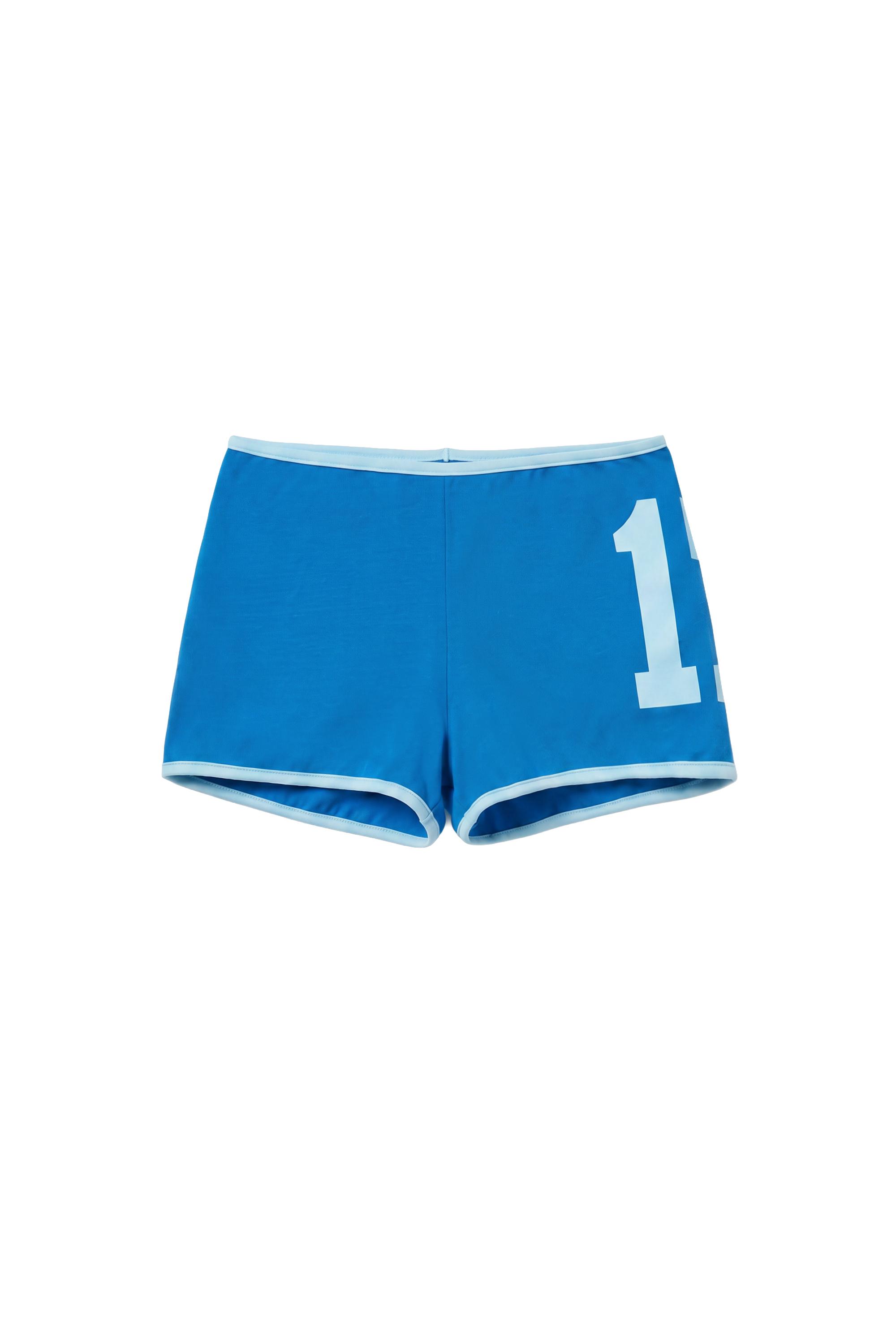 Pull&Bear Arjantin grafikli mini şort görsel 4