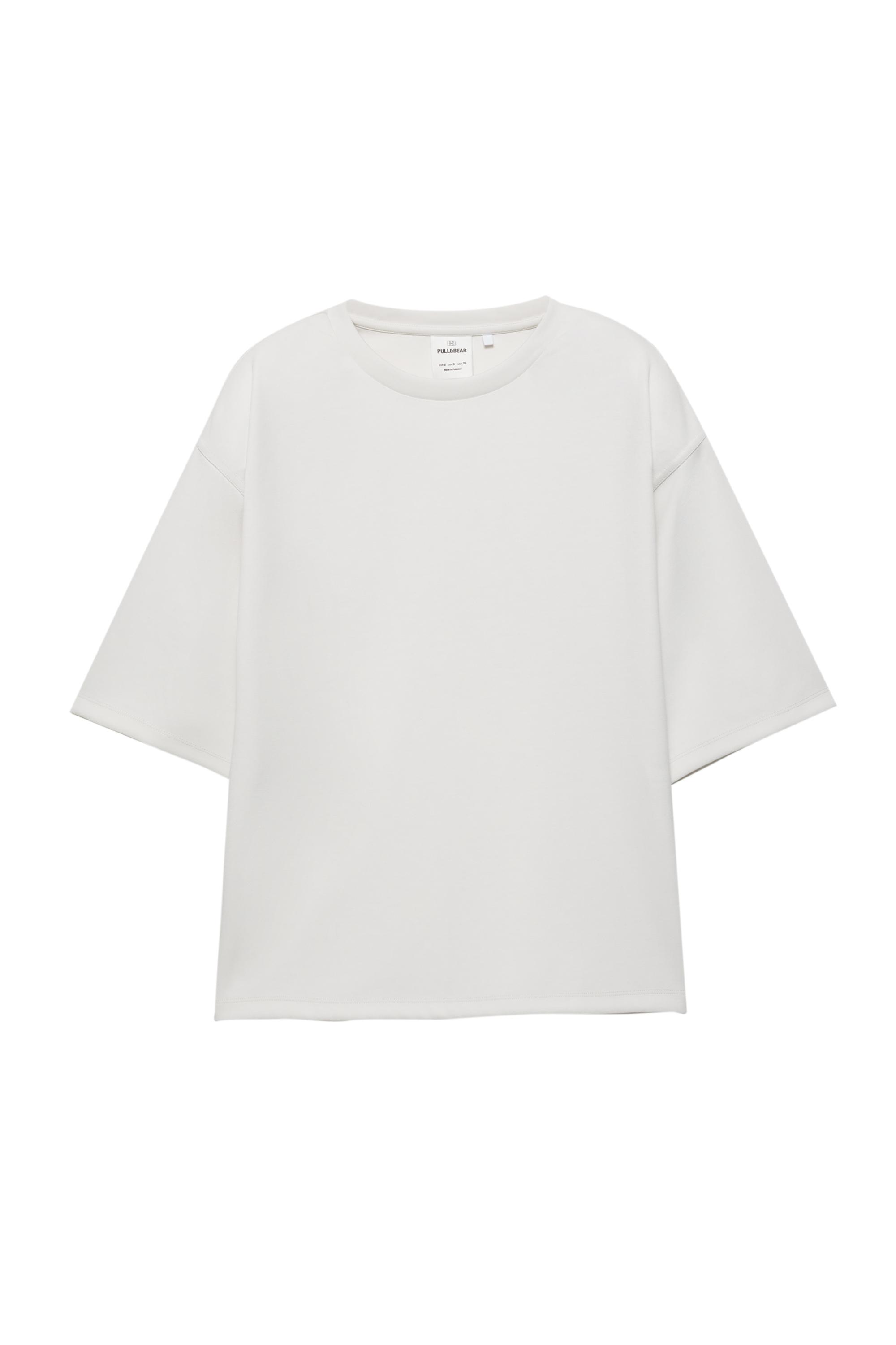 Yumuşak dokulu kısa kollu t-shirt - Görsel 10