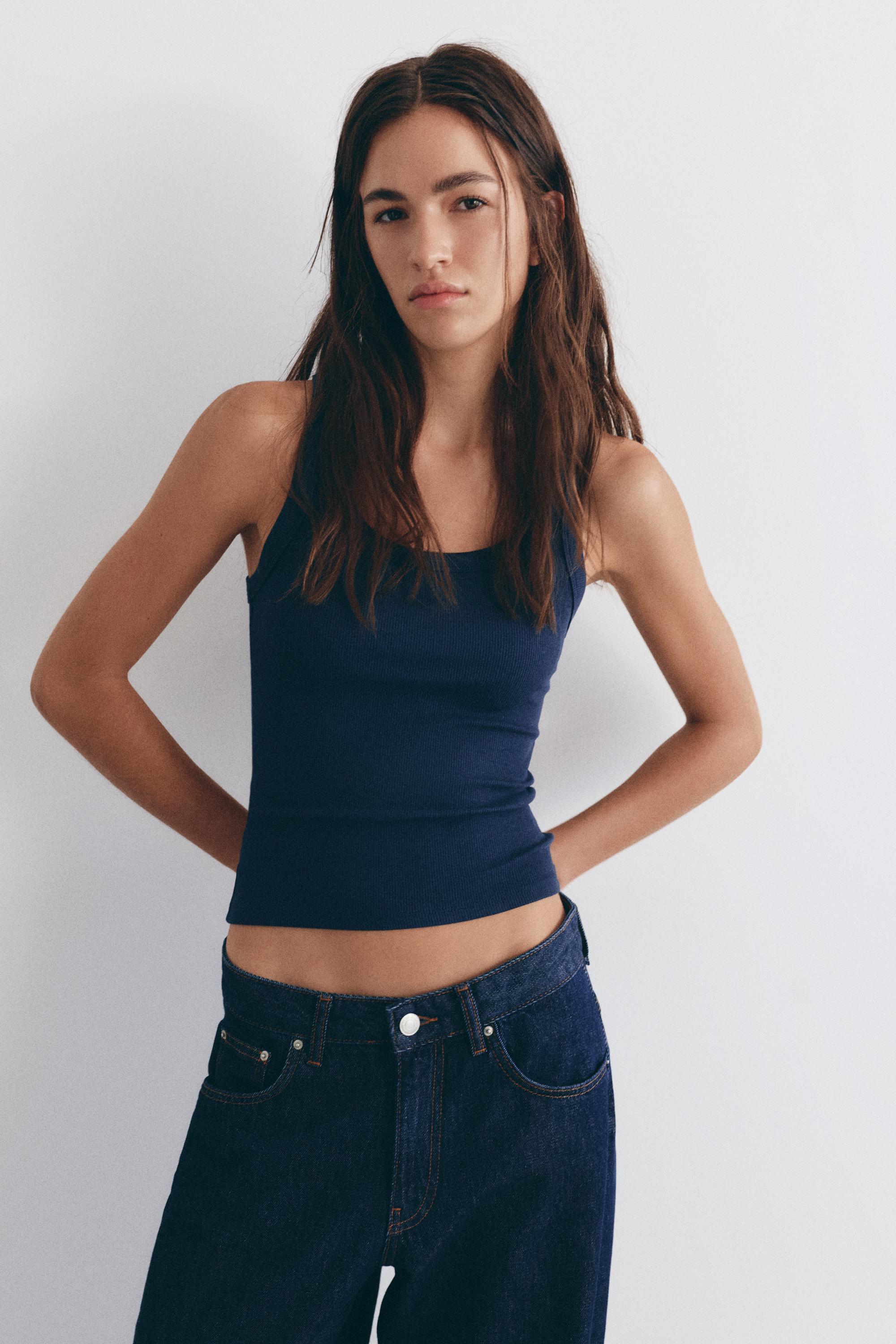 Pack of 2 tank tops — Grey/Blue