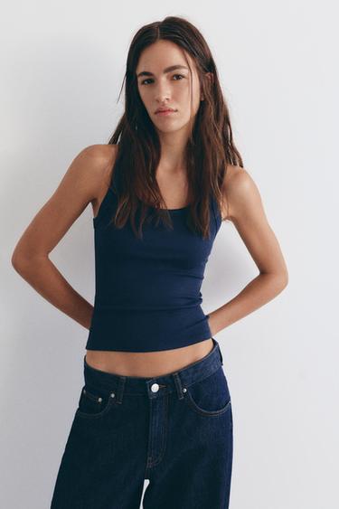 Pack of 2 tank tops — Grey/Blue 1