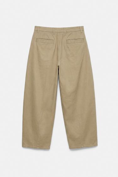 Baggy darted chinos — Beige 8