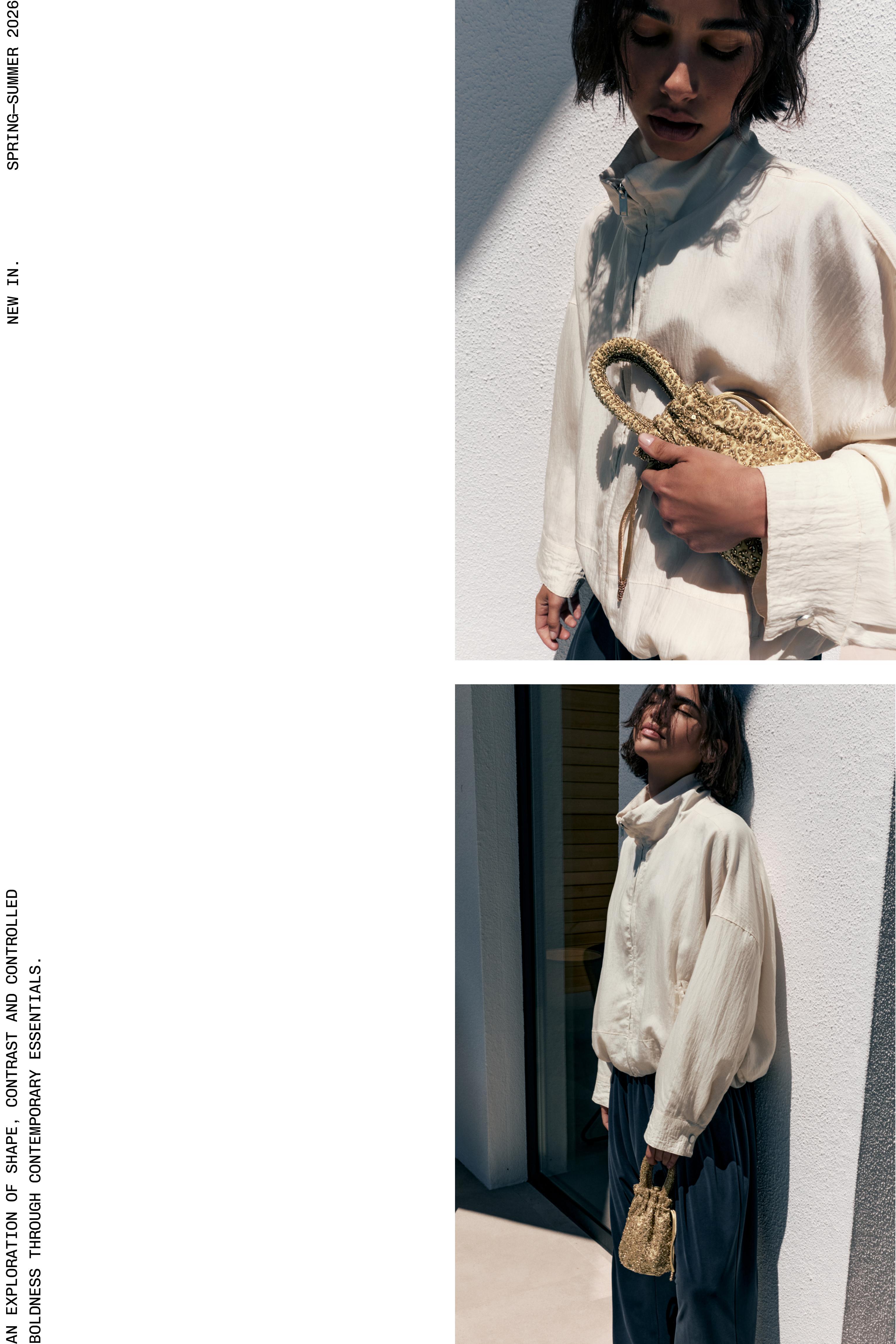 Beaded bag — Gold