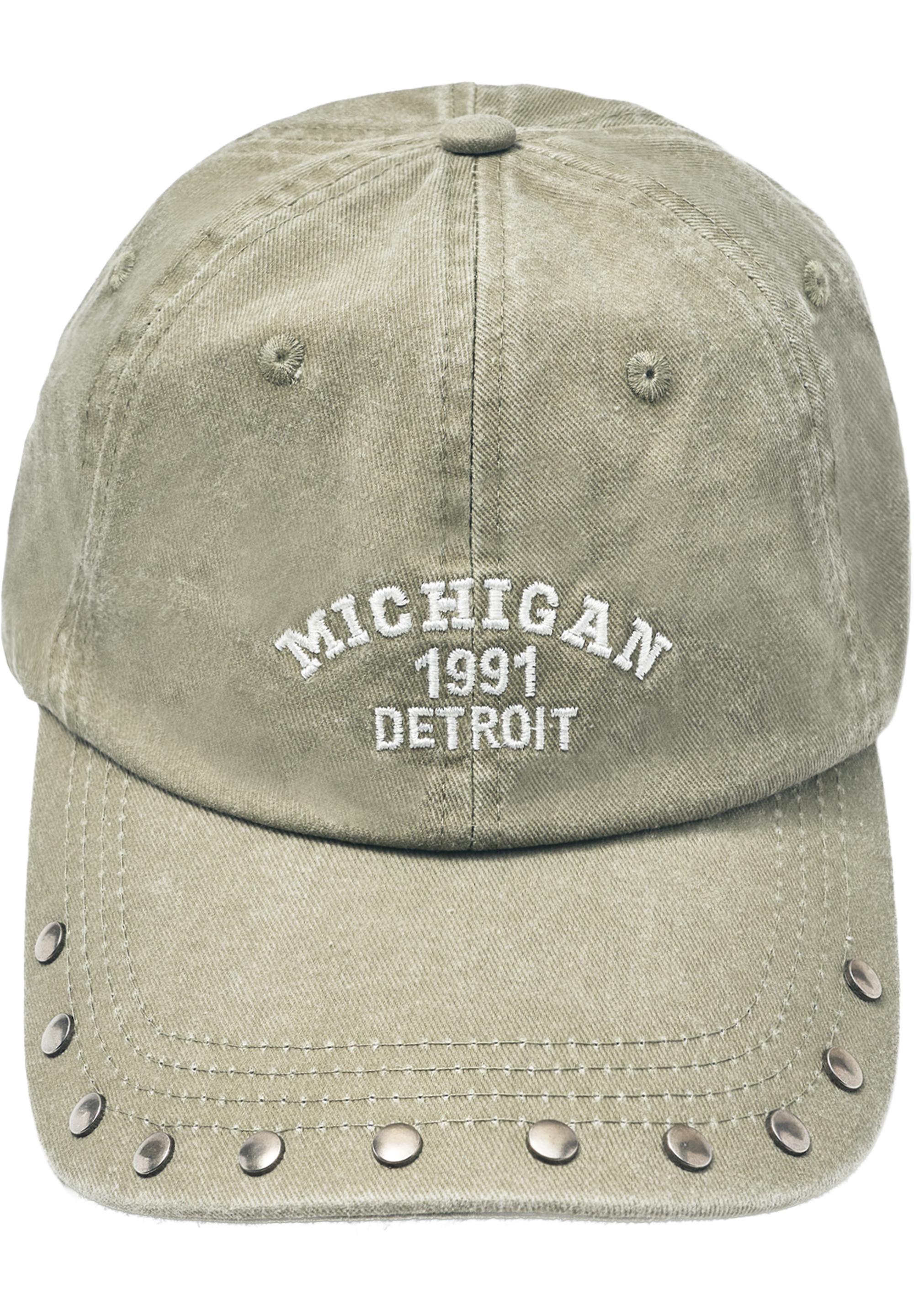 Studded Michigan cap — Khaki