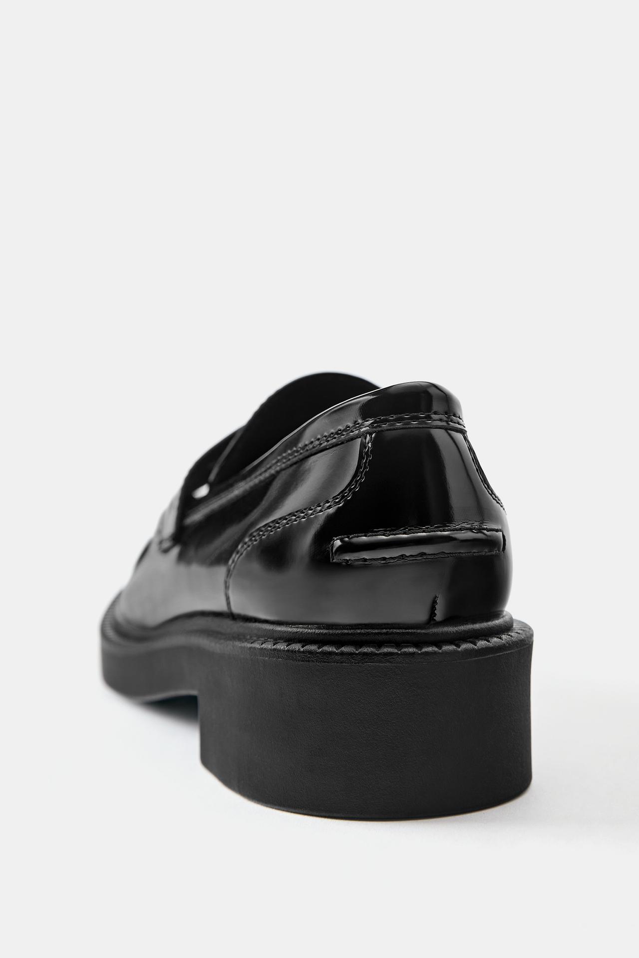 Block loafers — Black