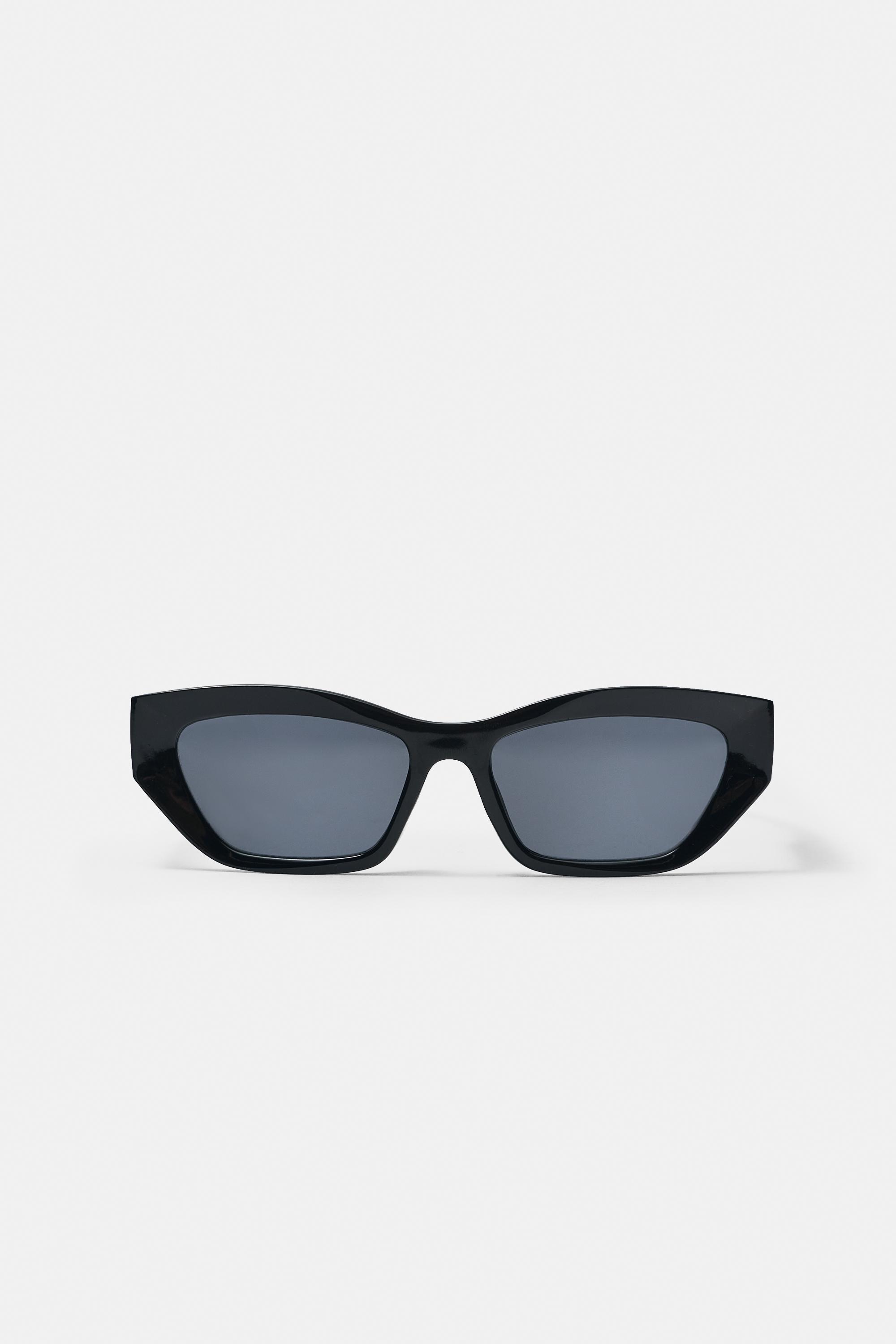 Óculos De Sol Cat Eye Efeito Padrão Tartaruga
