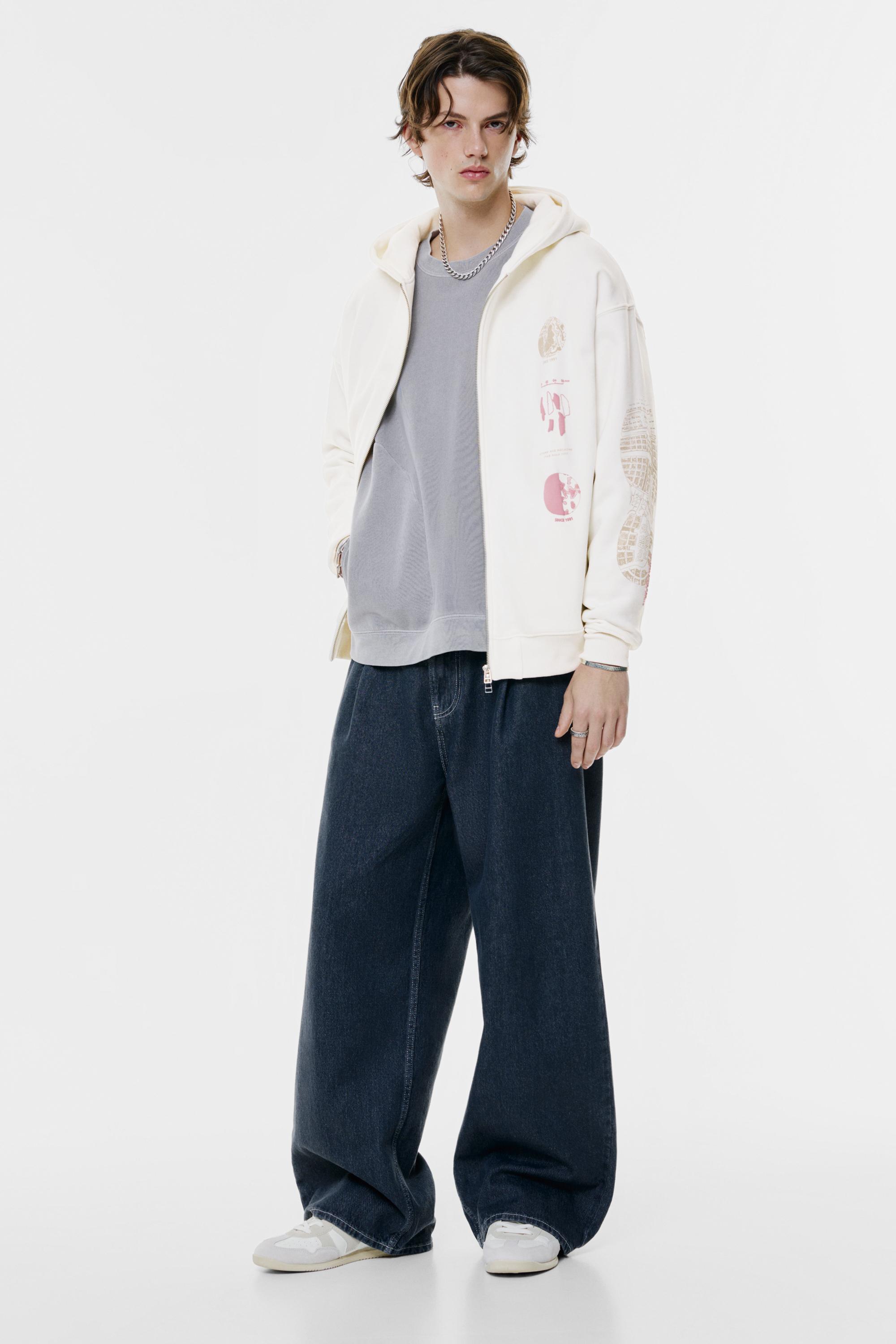 SEPARATE BATH&TODAYFULSweatPullover グレー Tommy Hilfiger Mens Quarter Zip Long Sleeve Logo Sweatshirt