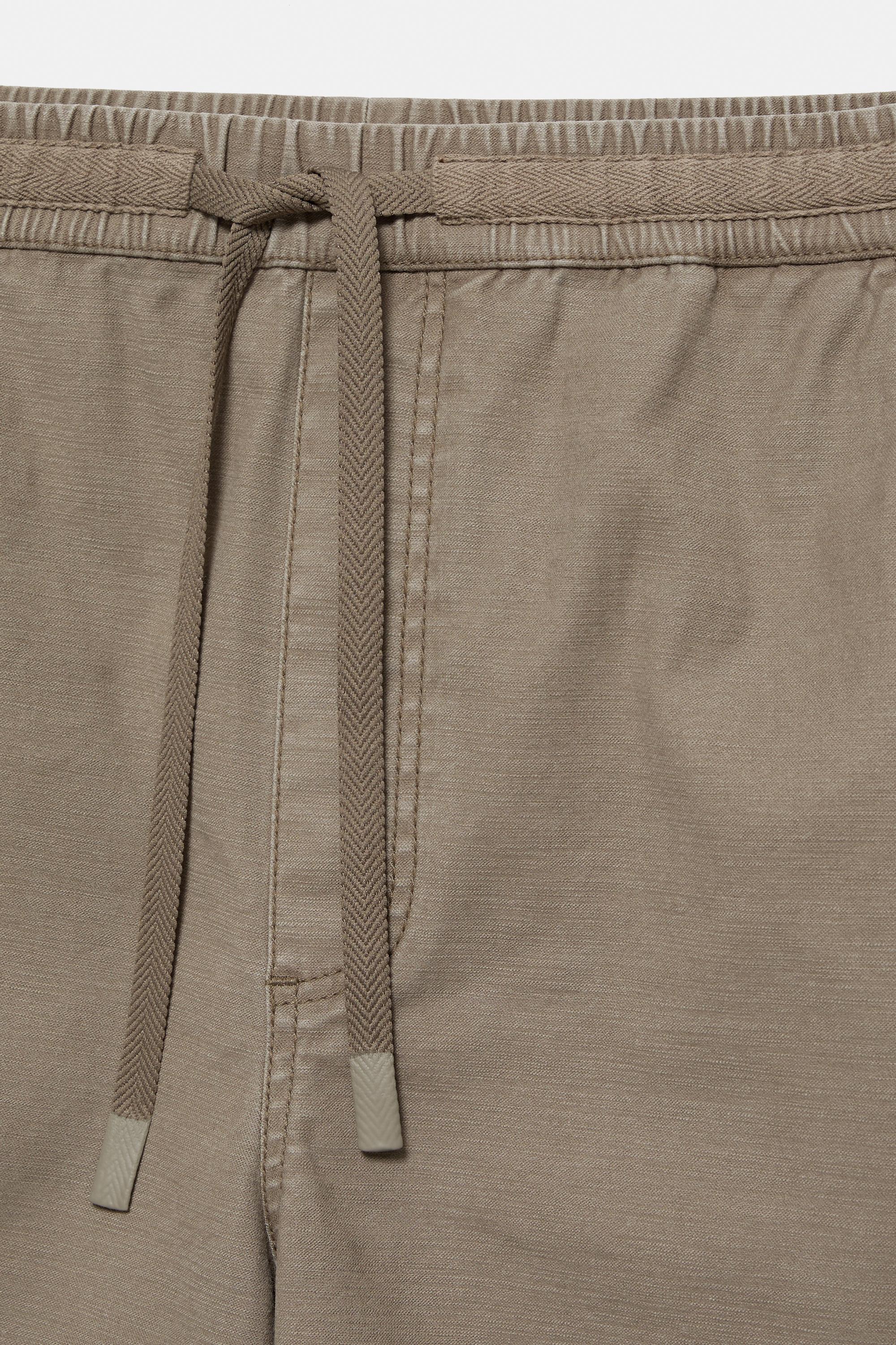 Bermuda sweat shorts — Khaki