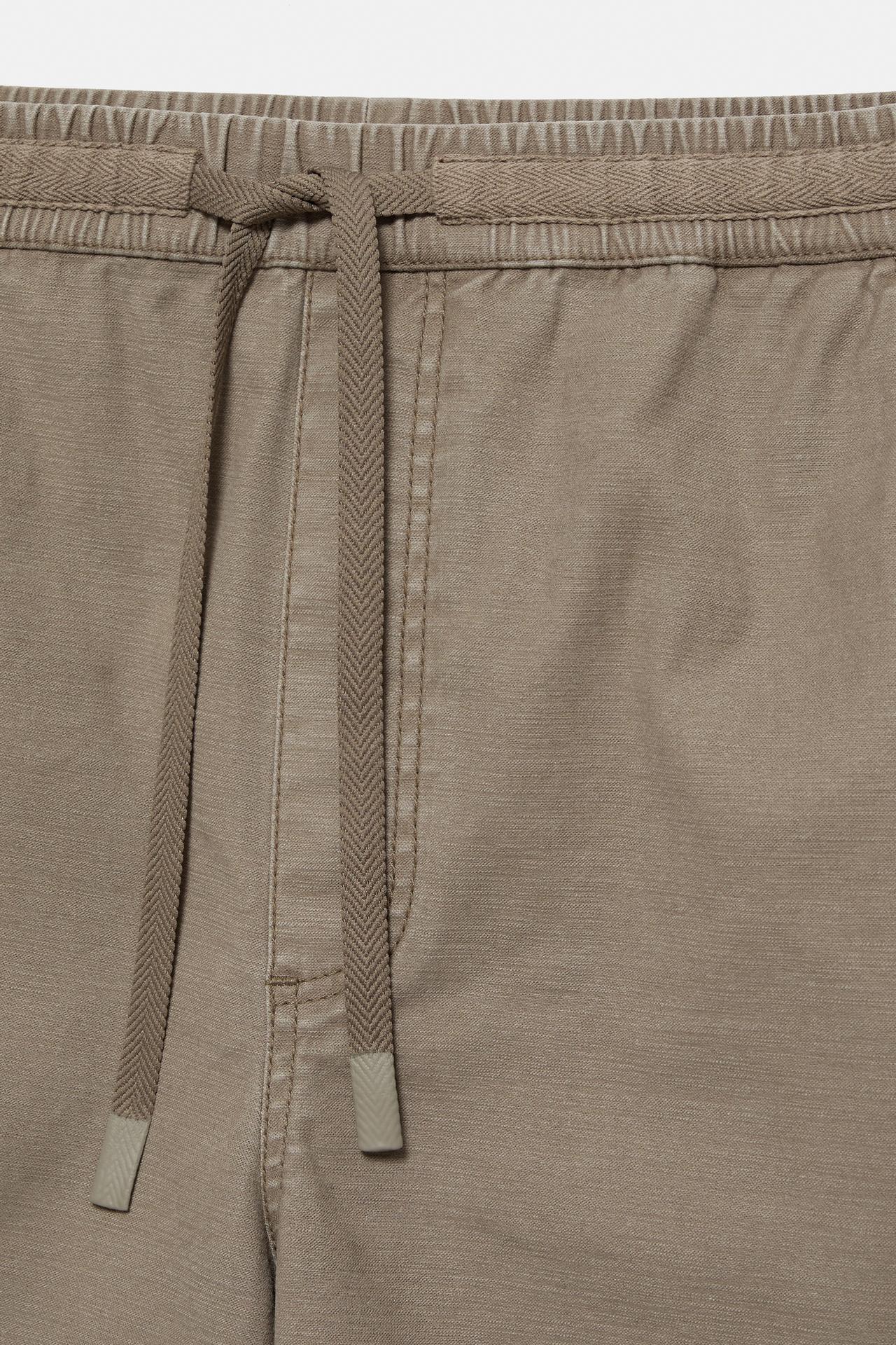 Bermuda sweat shorts — Khaki