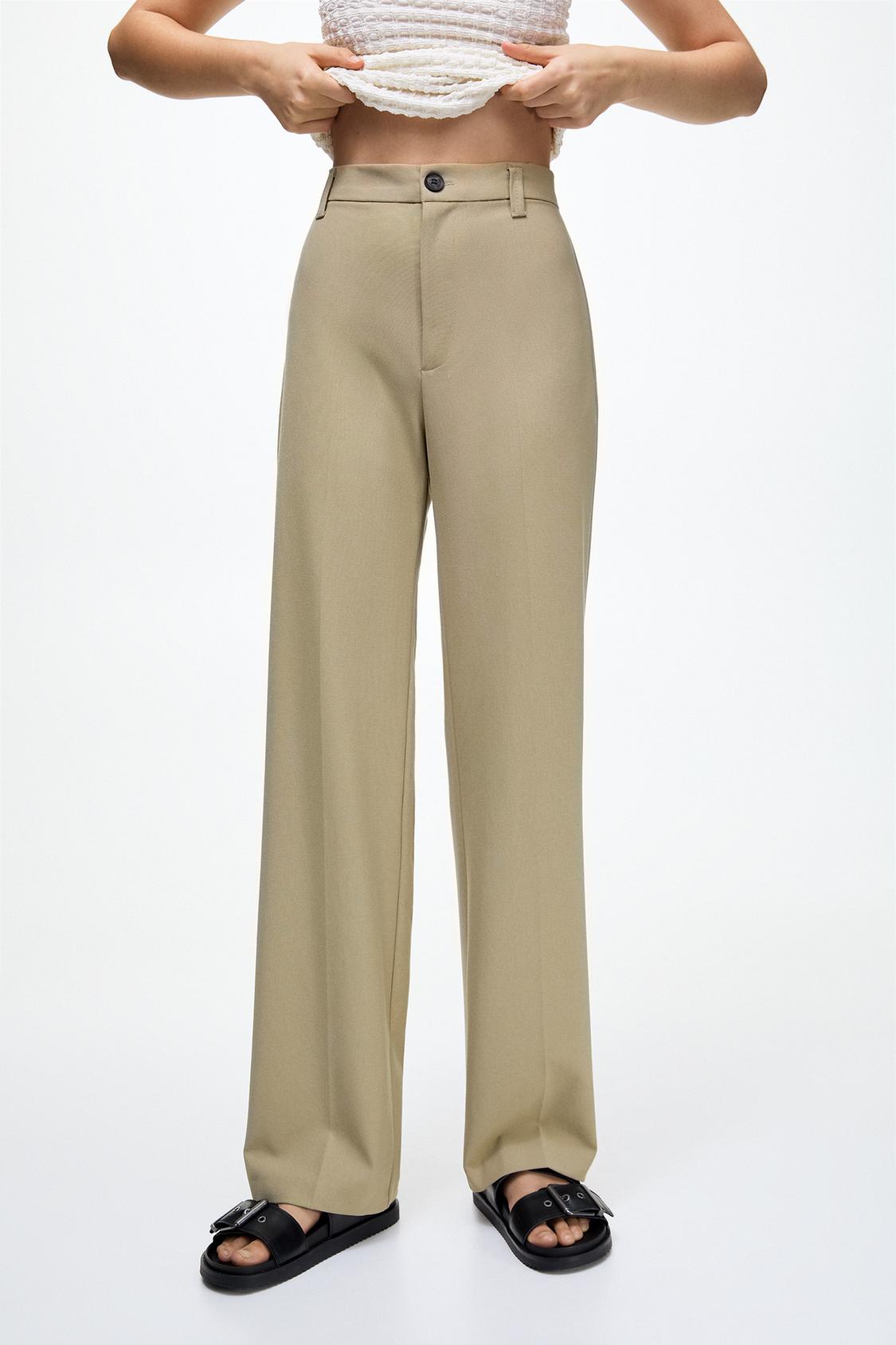 Stoffhose mit Straight-Leg - PULL&BEAR