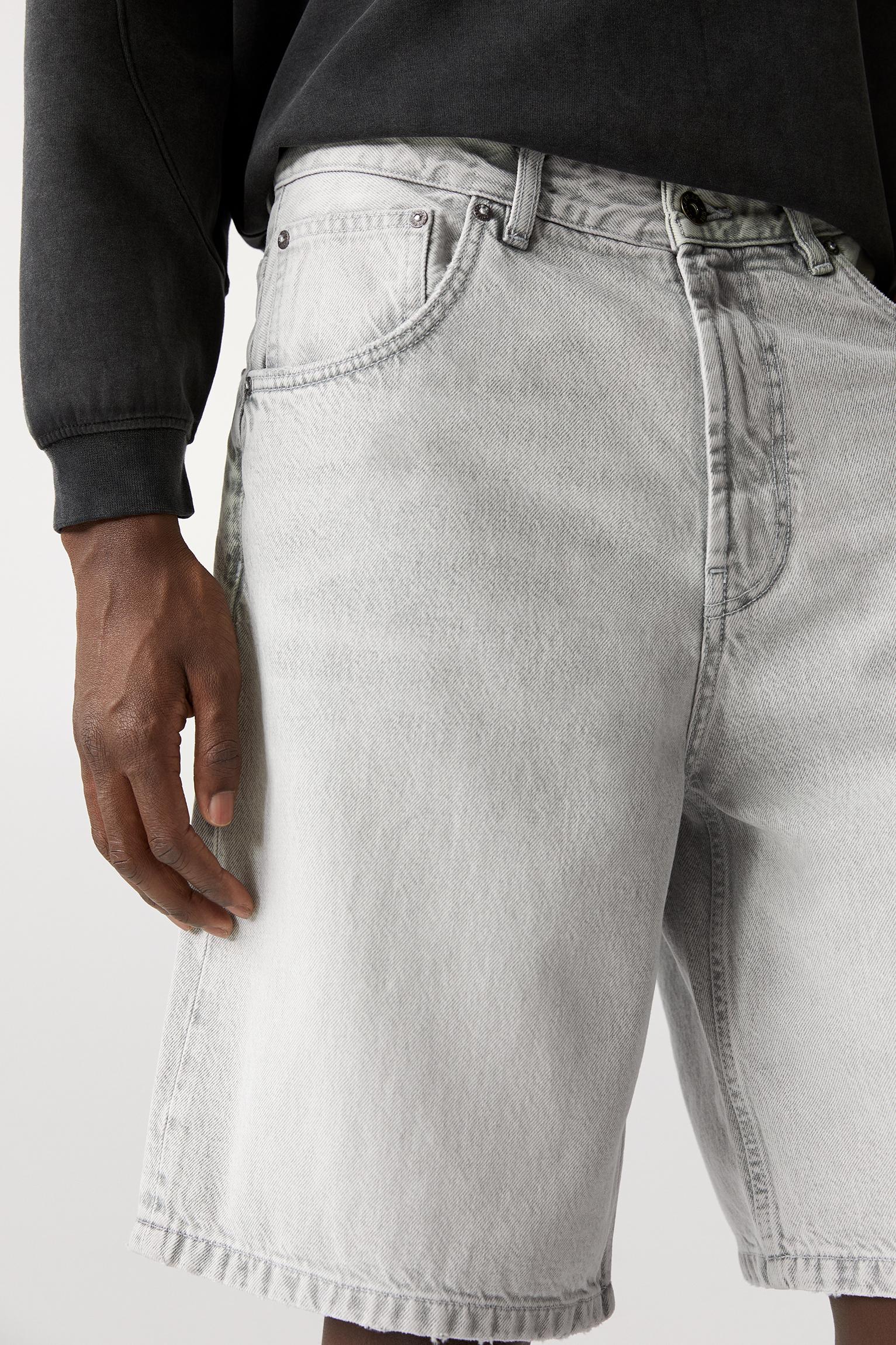 Baggy denim bermuda şort - Görsel 138