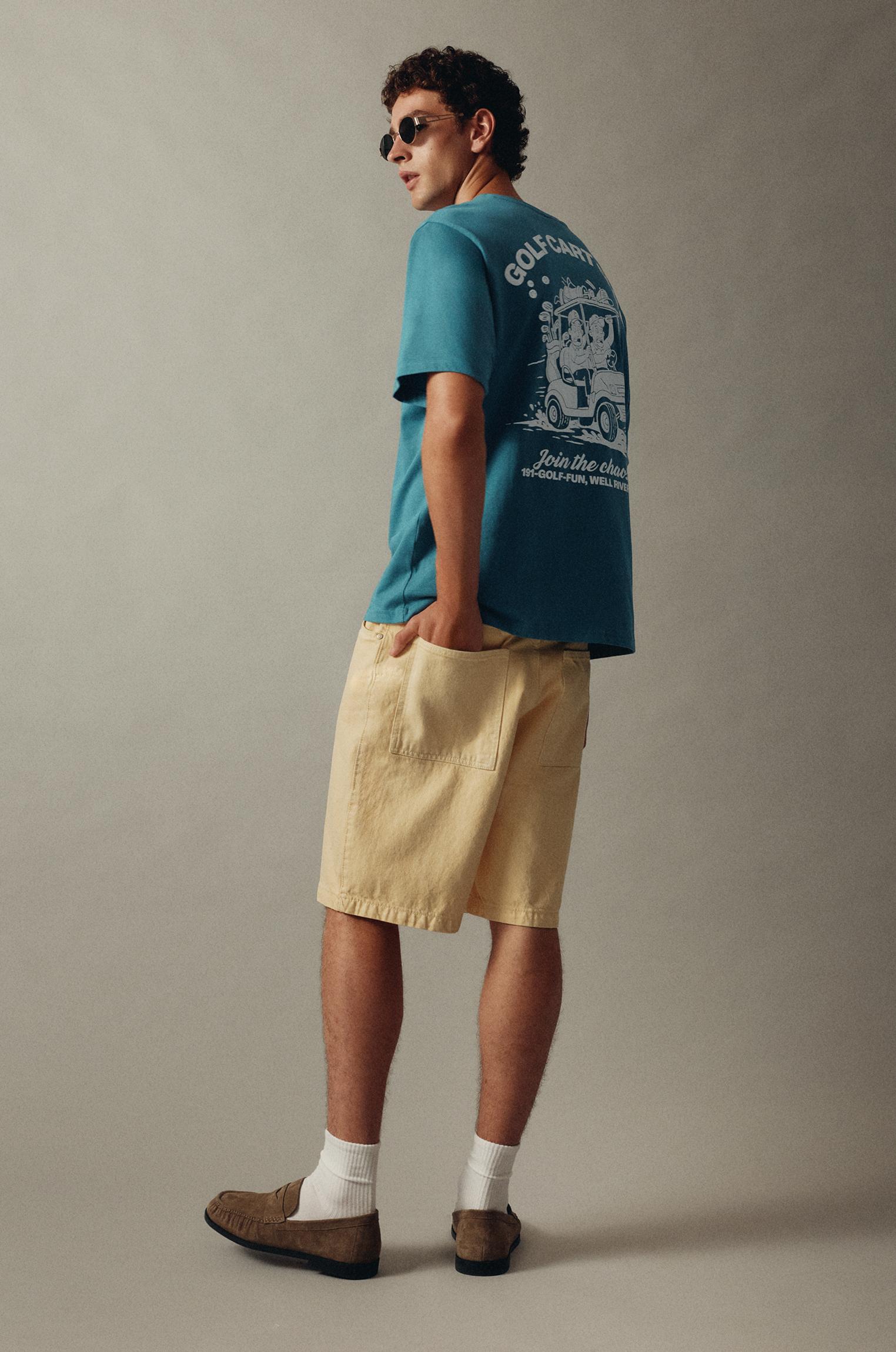 Golf Cart Club T-shirt — Green
