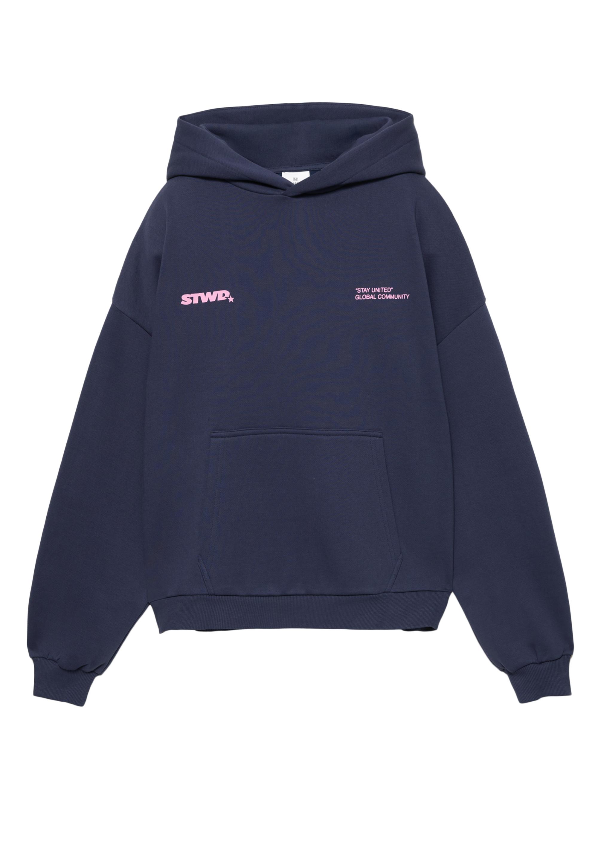 Kapüşonlu STWD yıldız sweatshirt