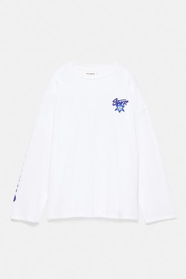 STWD flower graphic T-shirt — White 6