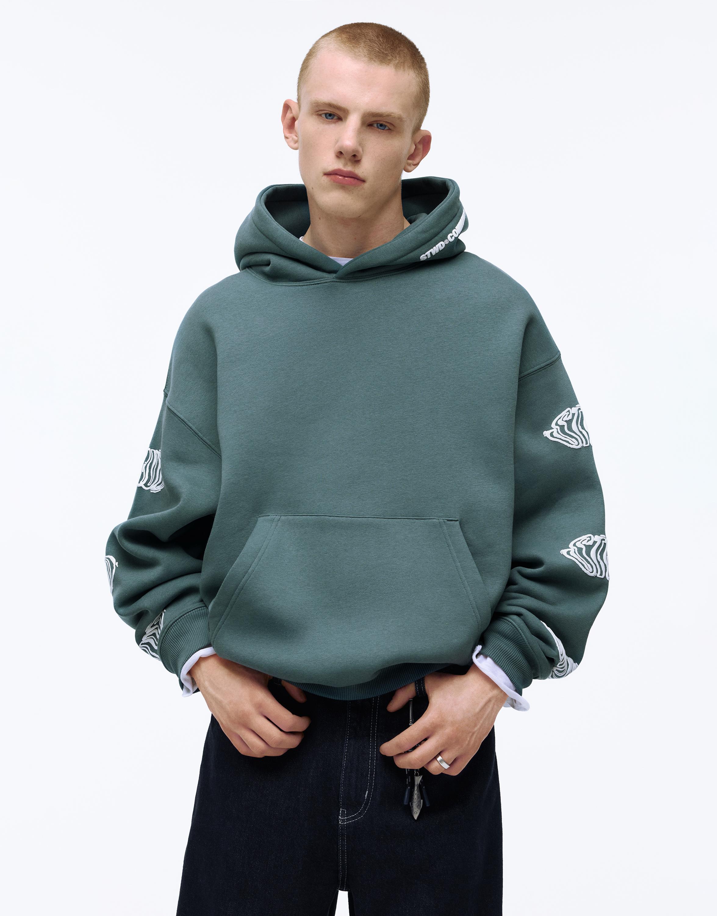 STWD Community kapüşonlu sweatshirt - Görsel 14