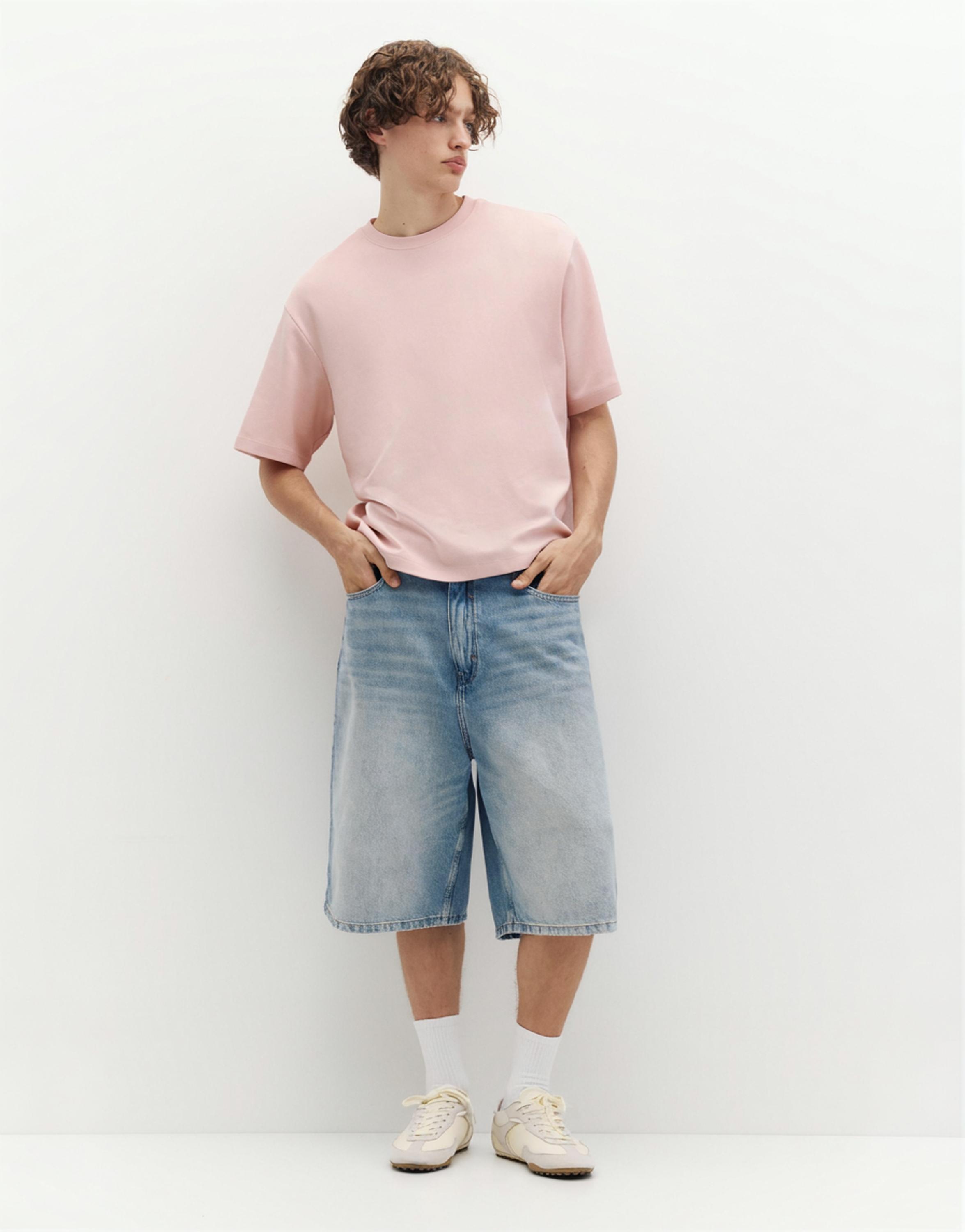 Boxy T-shirt — Pink