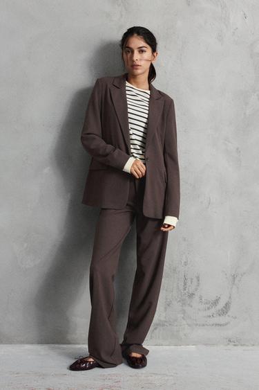 Basic blazer — Brown 5