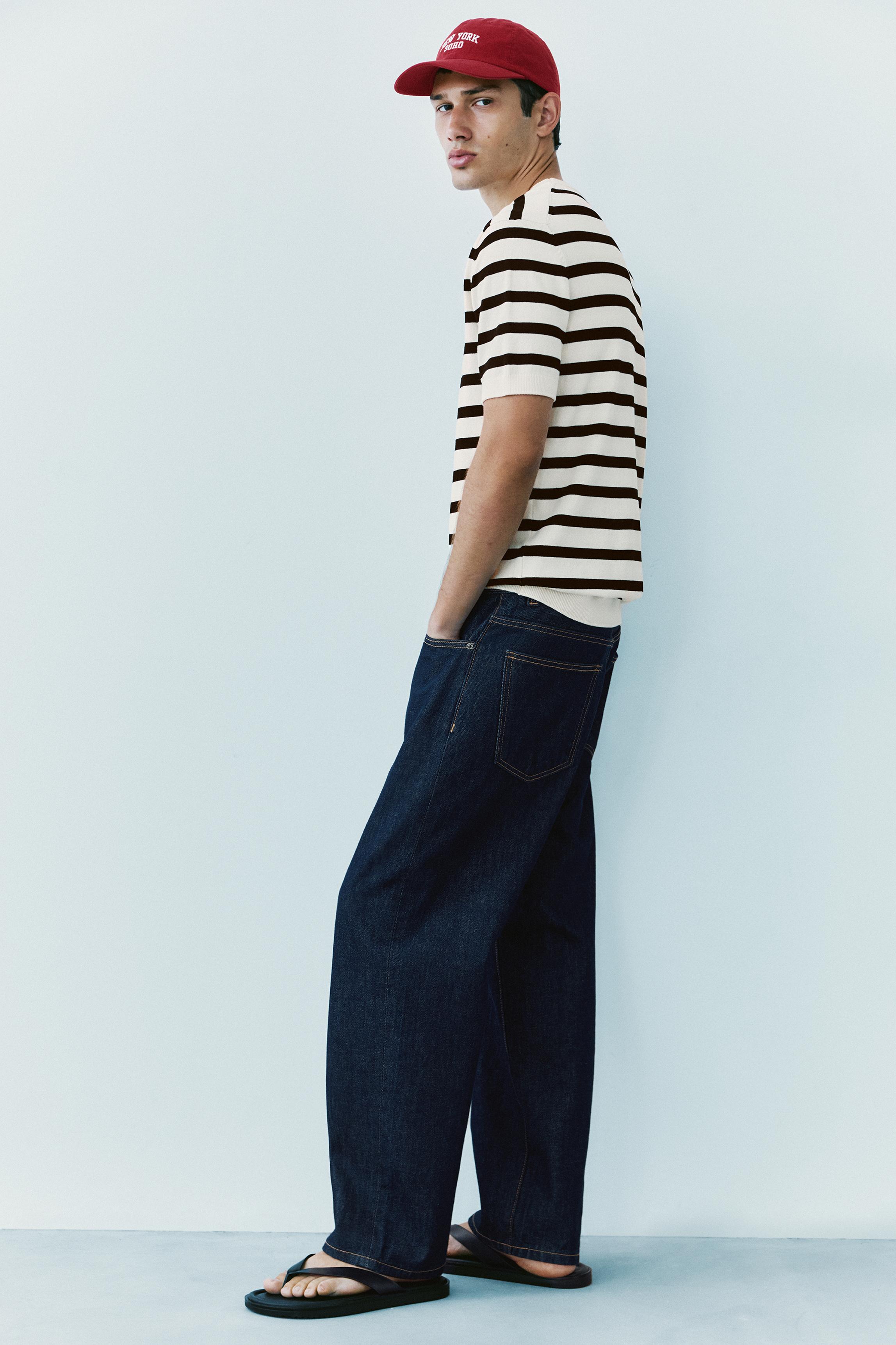 Short sleeve jumper — White/Black