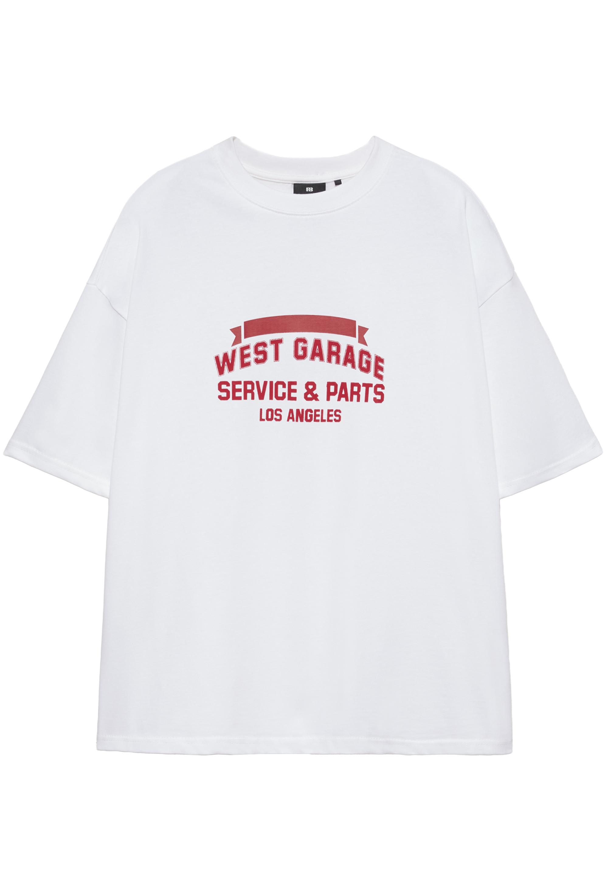 West Garage boxy T-shirt — White