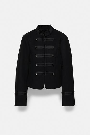 Fitted fireman clasp jacket — Black 5