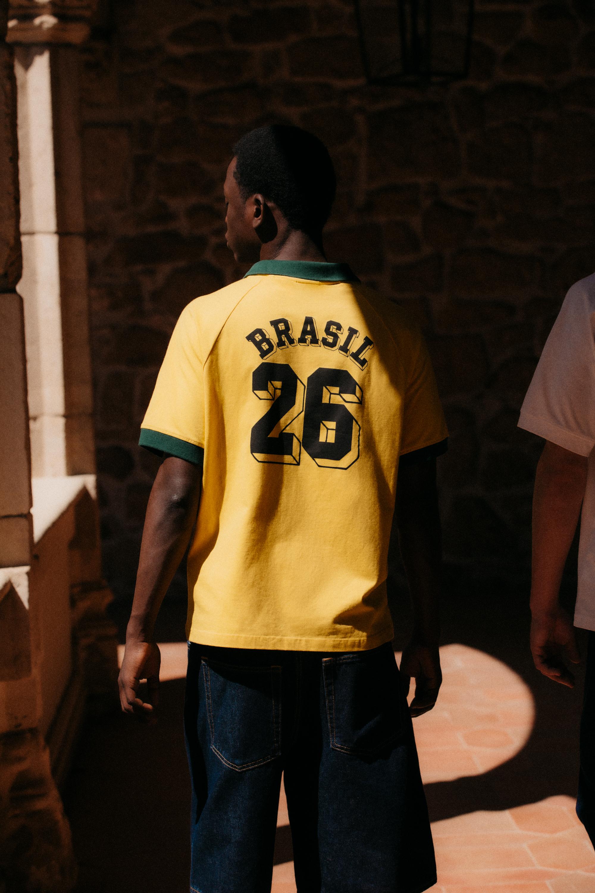 Brazil FIFA WORLD CUP 26™ polo shirt — Yellow
