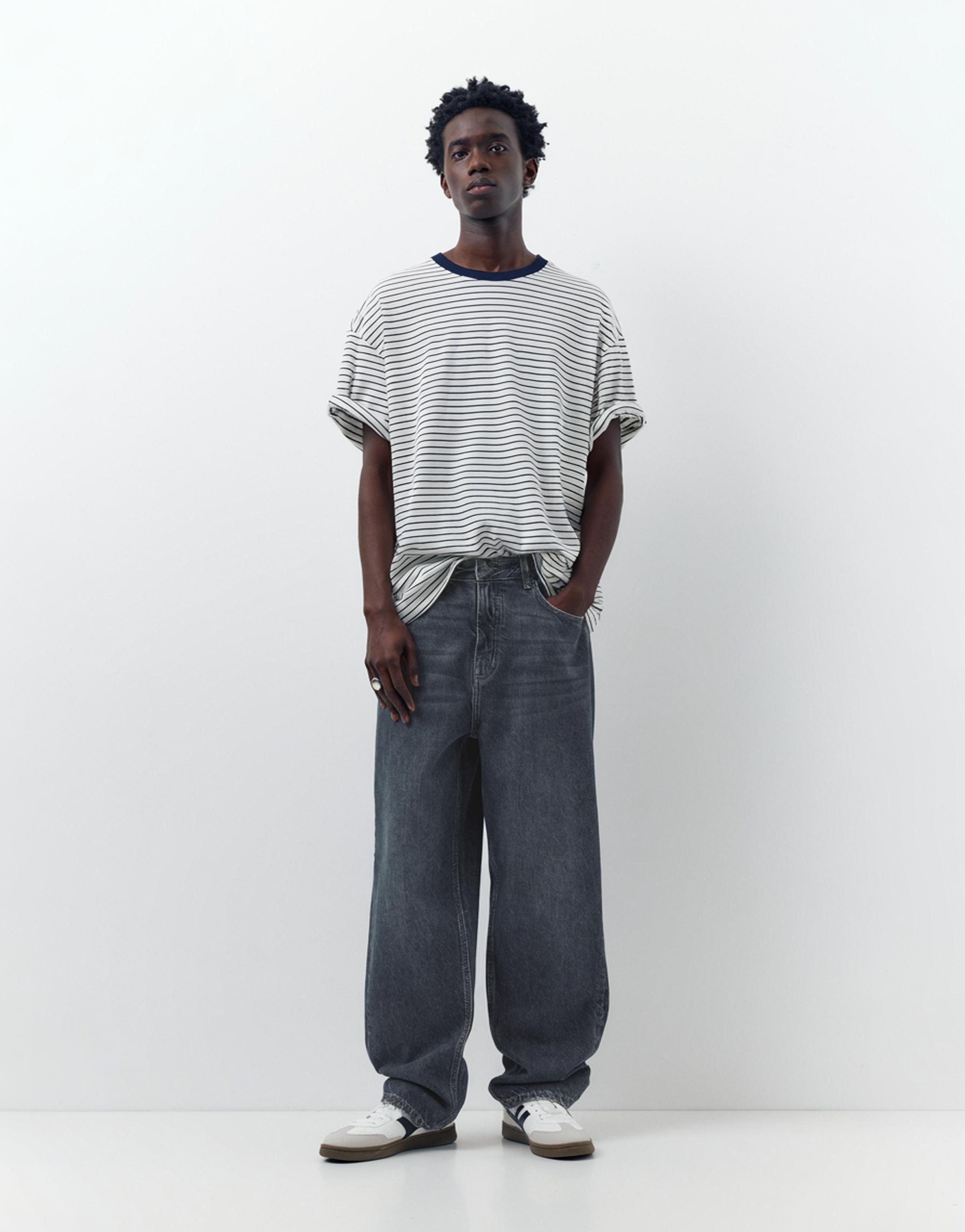 Baggy jeans — Pastel blue