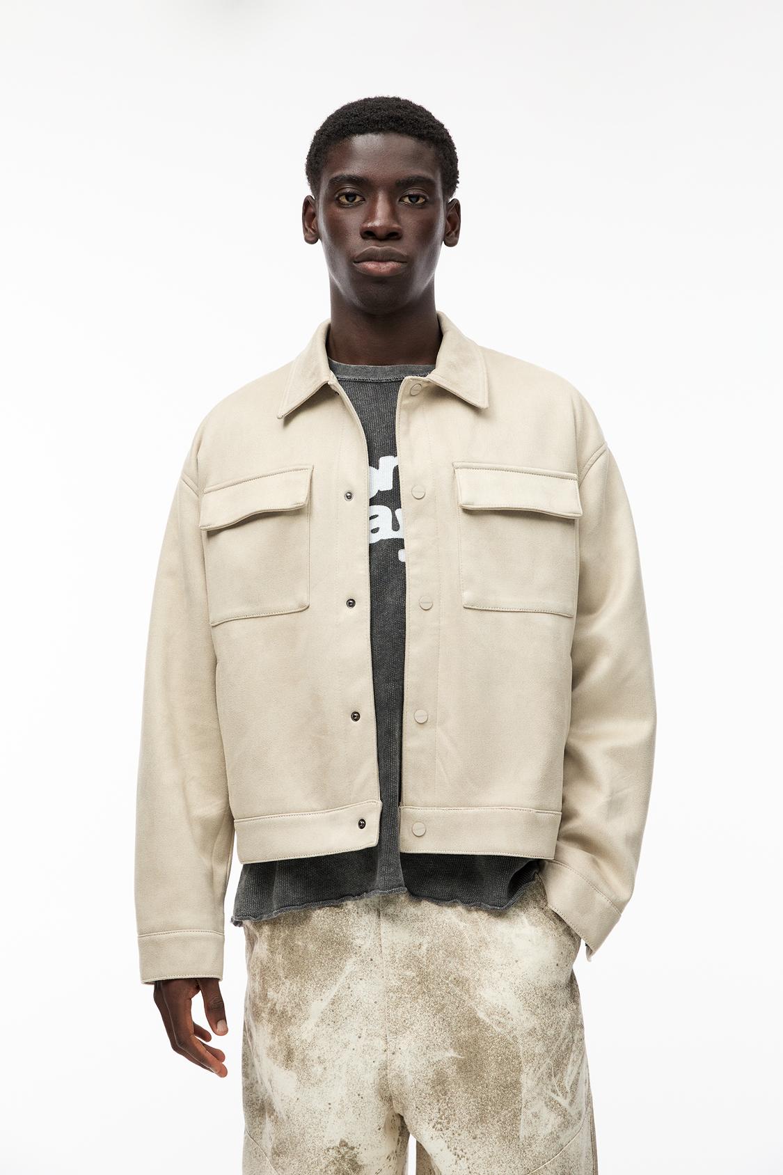 Pony Suede Trucker JKT BRN MINEDENIM - その他
