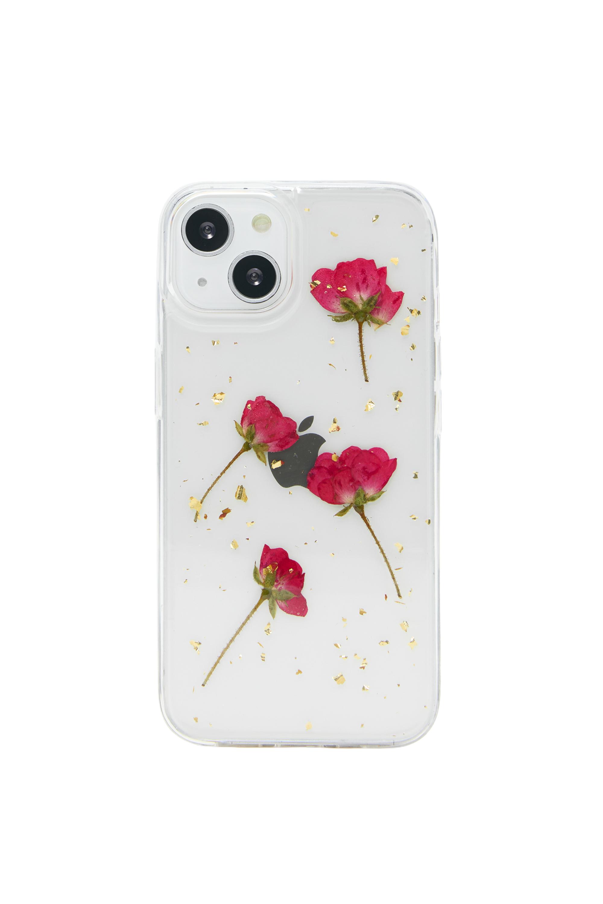 Çiçek baskılı iPhone kılıfı - Görsel 4