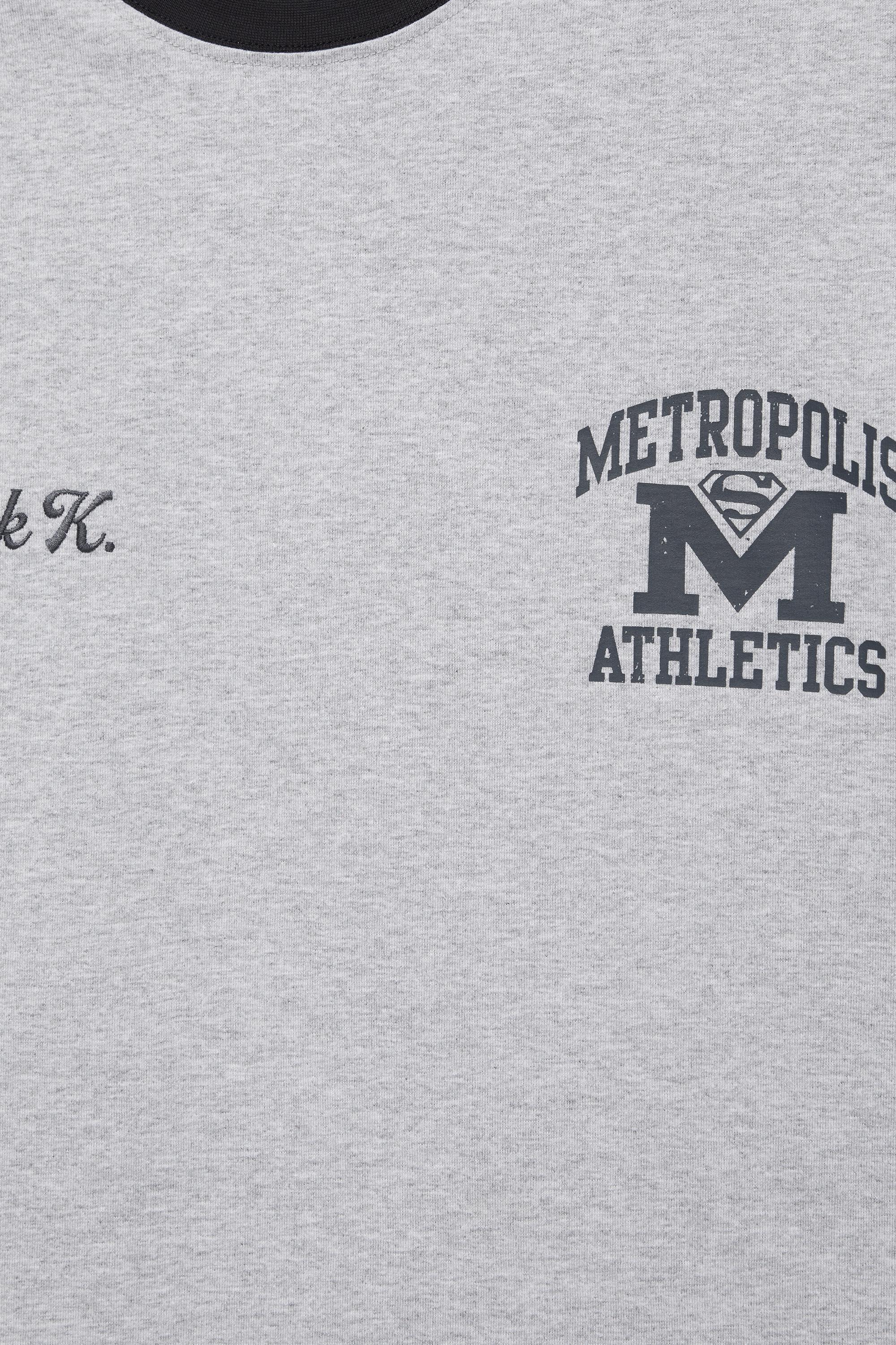 Metropolis Superman T-shirt — Grey marl