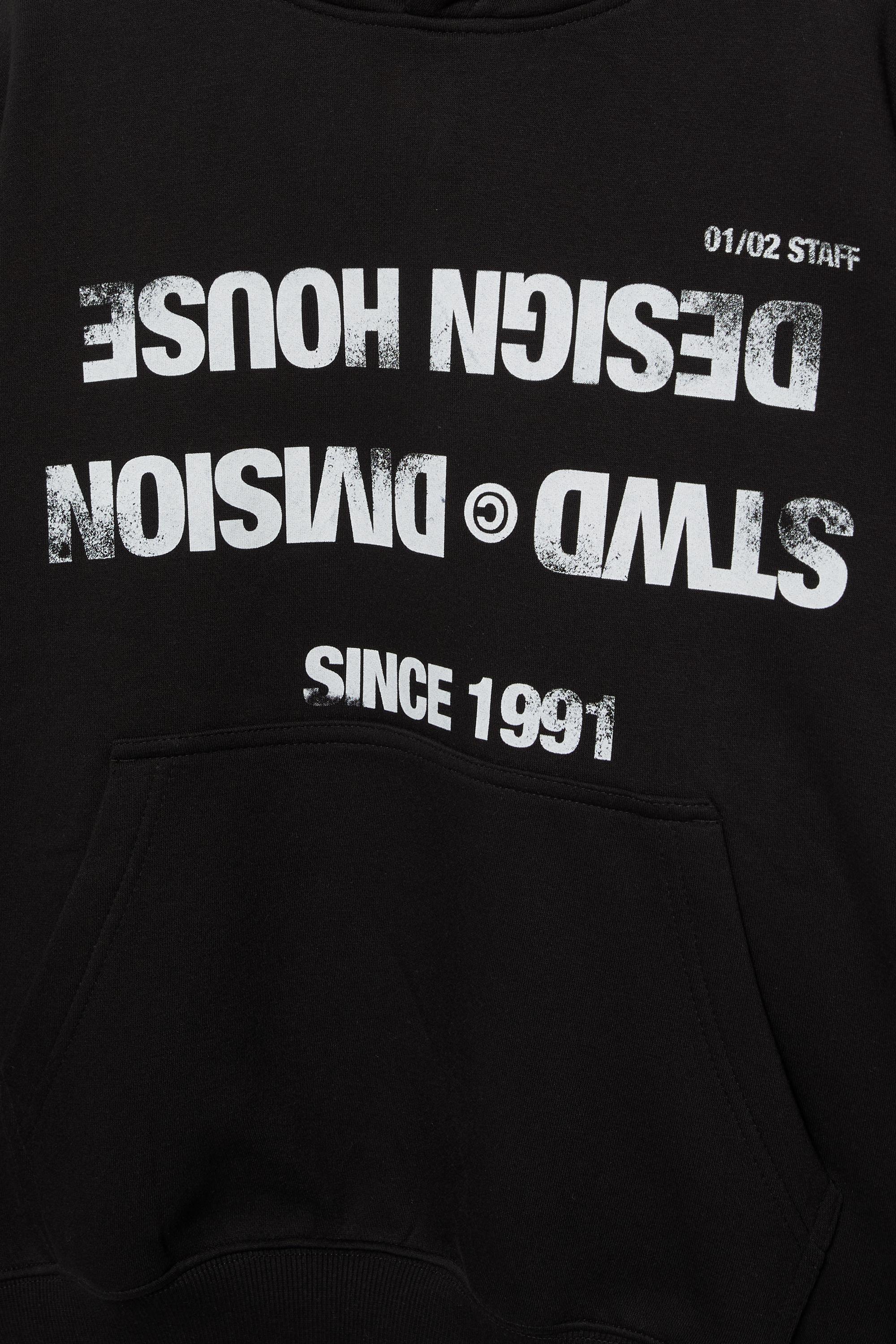 STWD Division kapüşonlu sweatshirt - Görsel 8