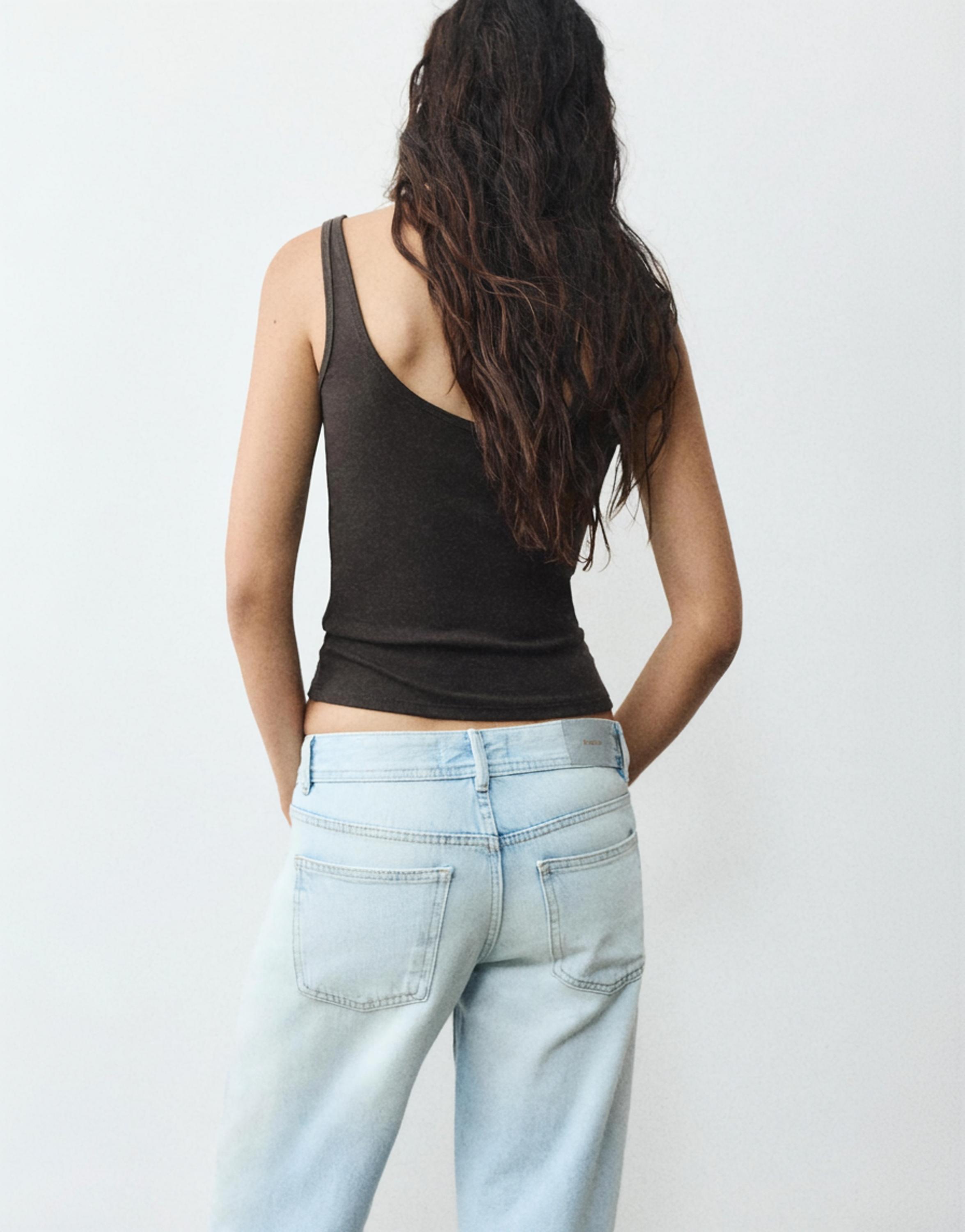 Modal tank top — Brown