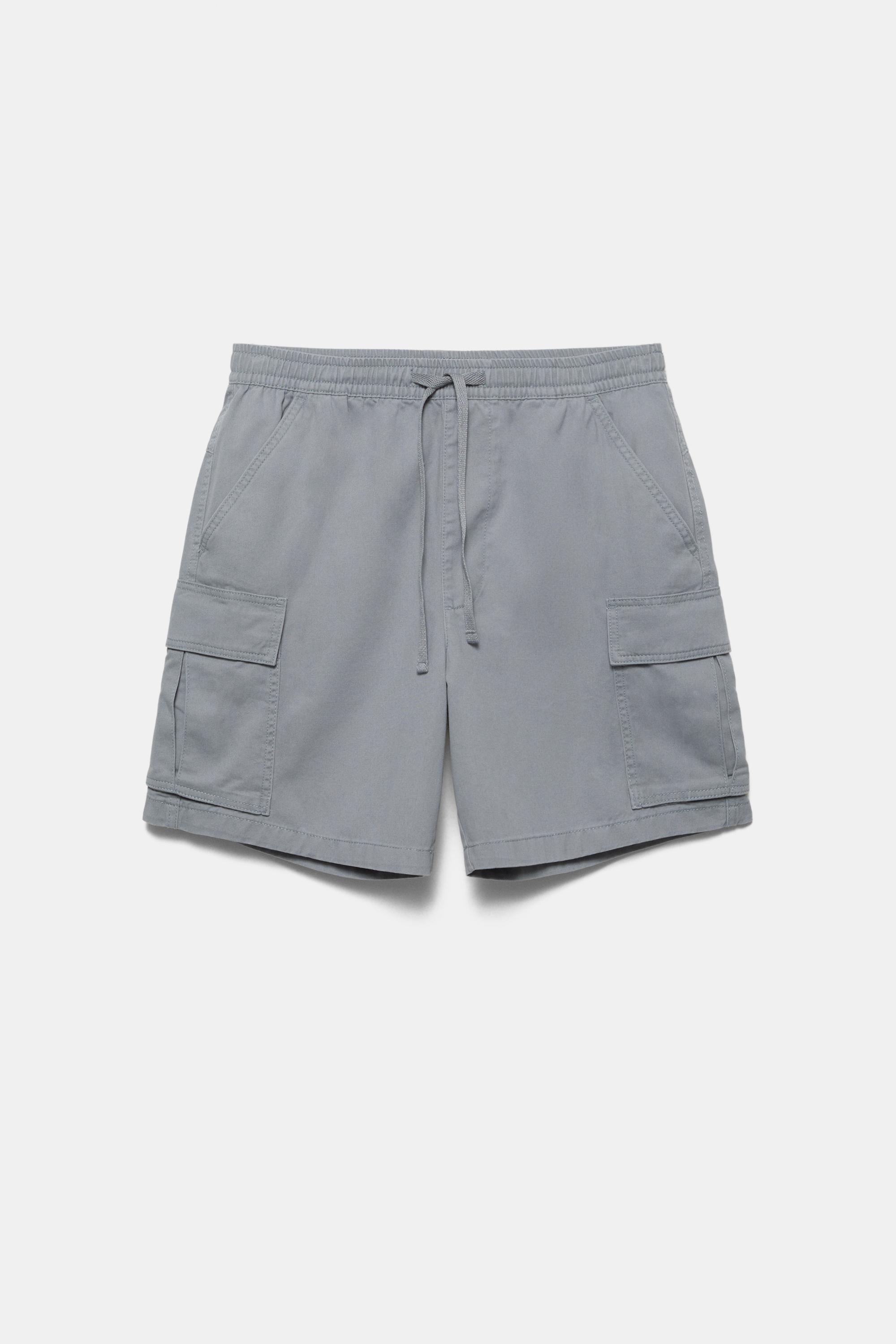 Cargo Bermuda shorts — Grey
