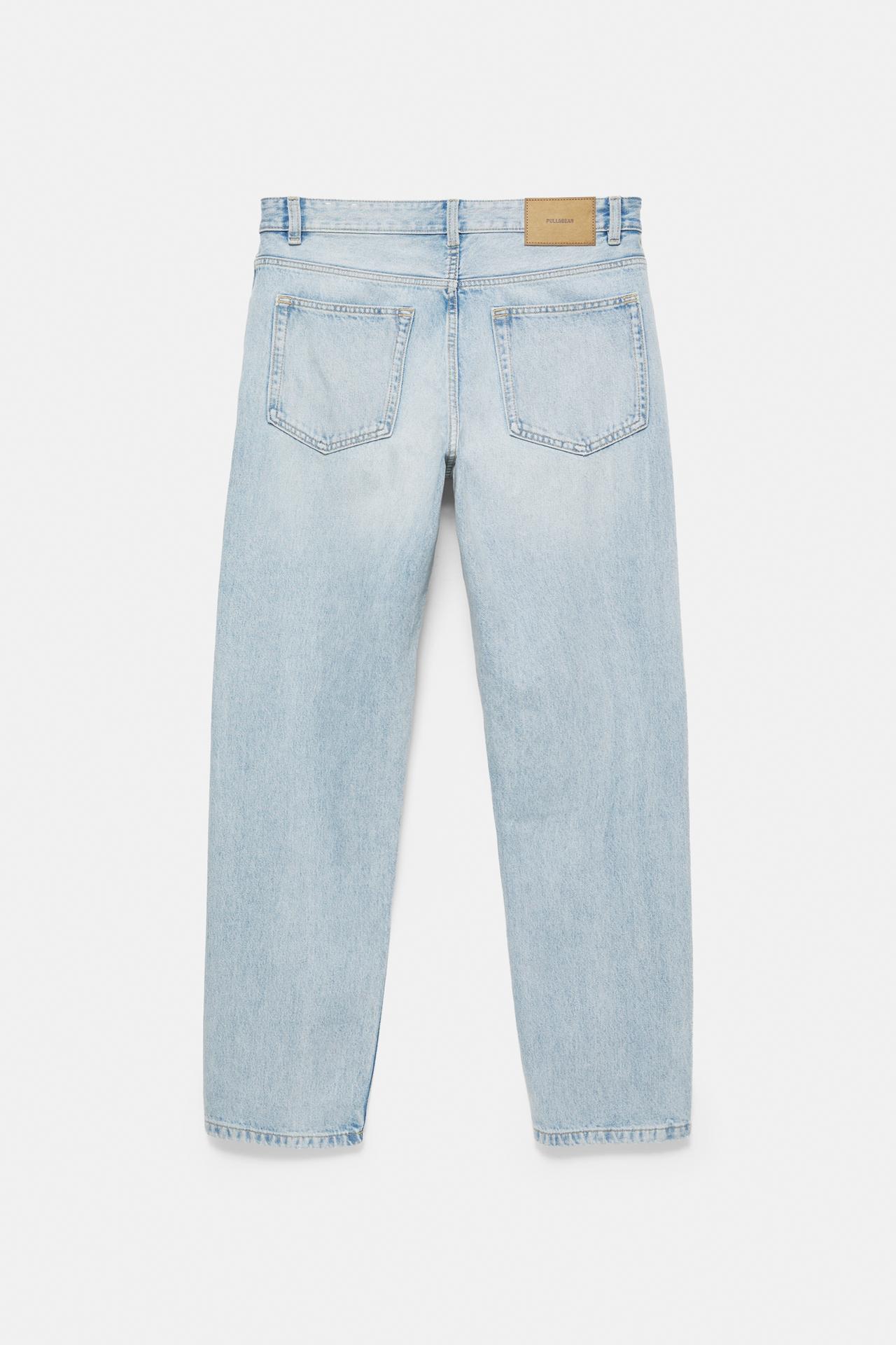 Straight-leg jeans — Pale indigo