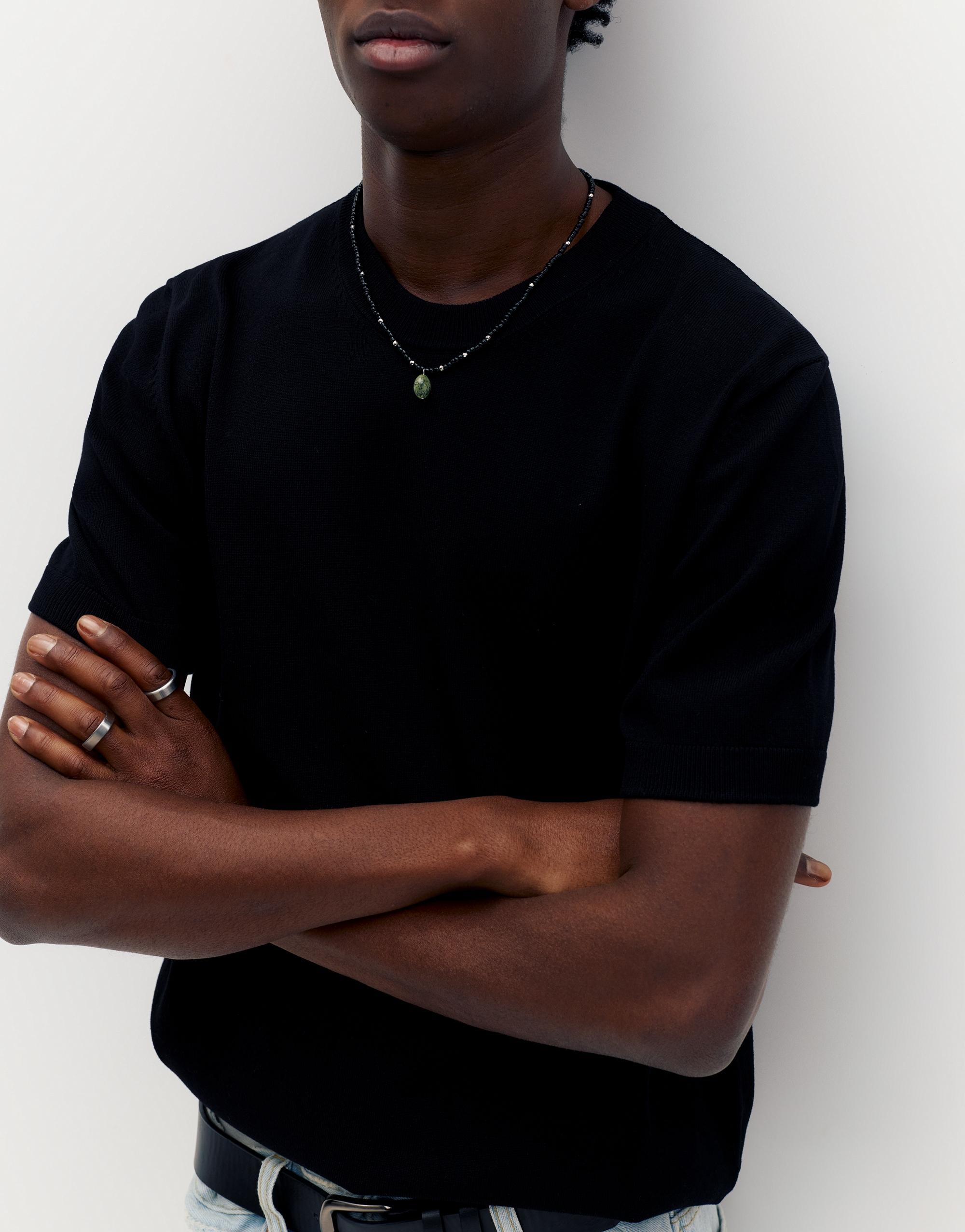 Short sleeve jumper — Black