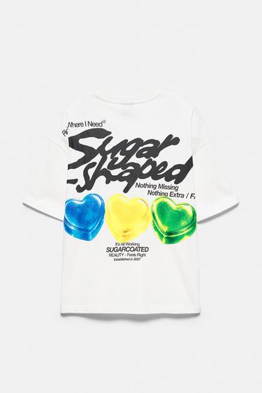 STWD Sweet Candy graphic T-shirt — White 7