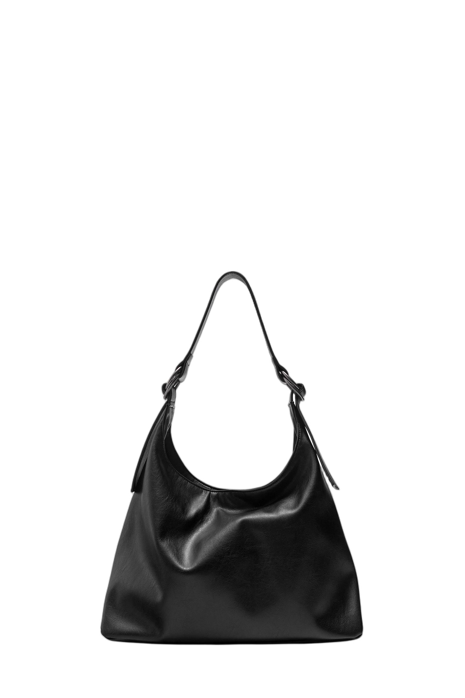 Halkalı shopper çanta - Görsel 11