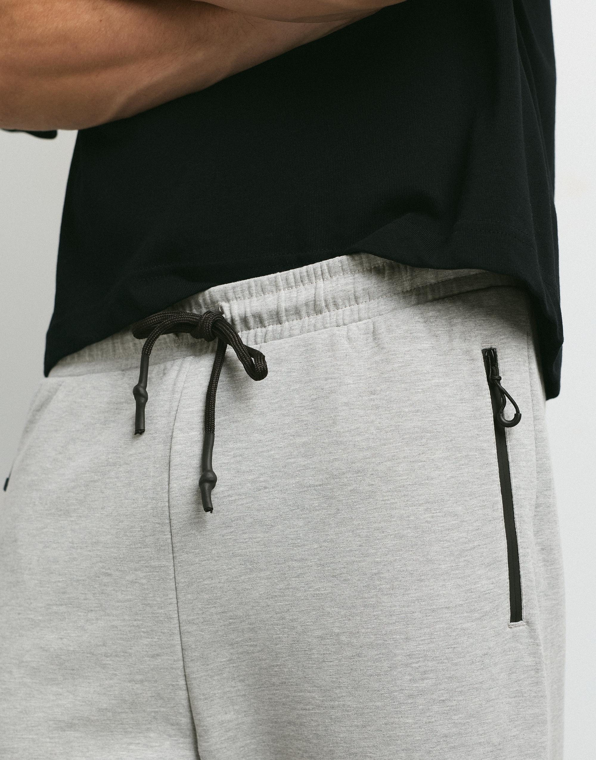 STWD technical joggers — Grey marl