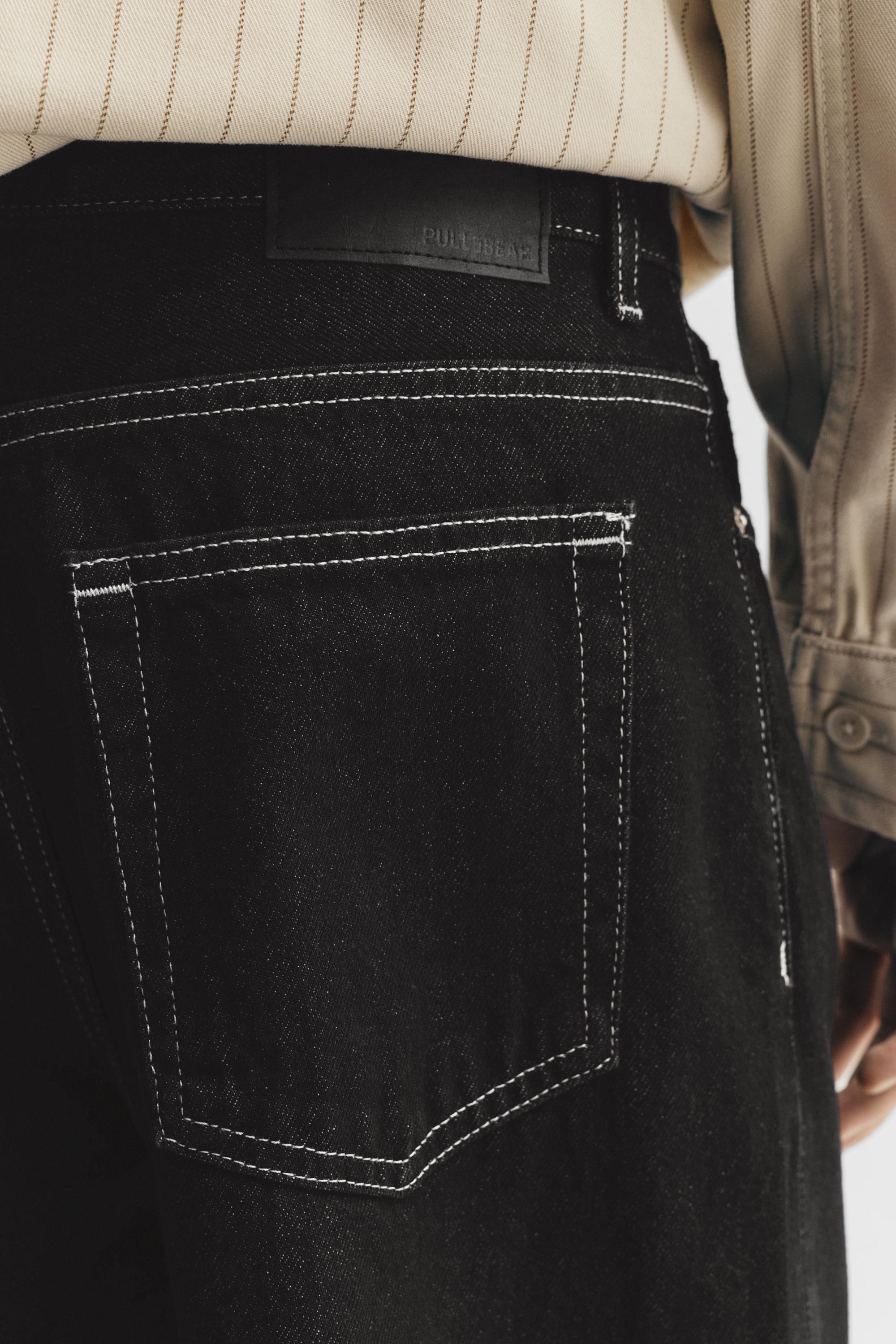 Baggy balloon jeans — Black