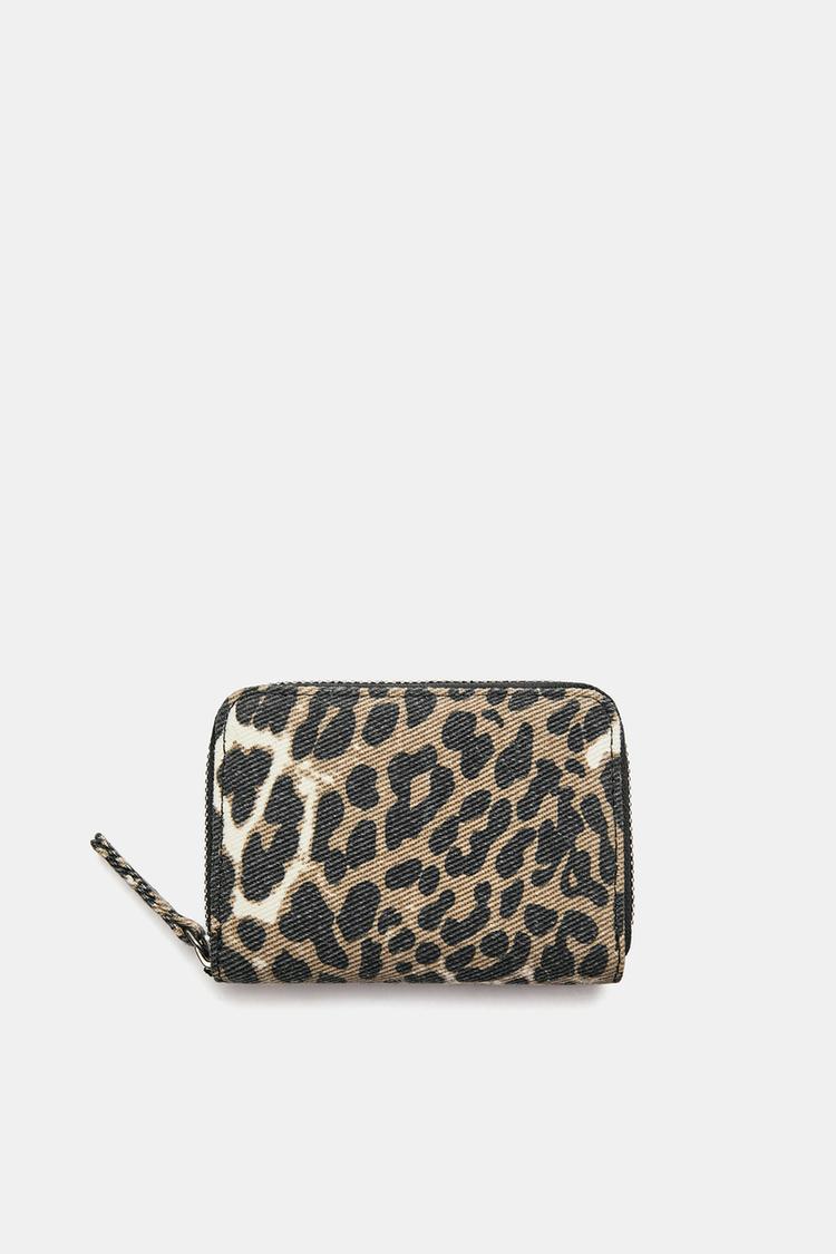 Leopard print wallet — Leopard